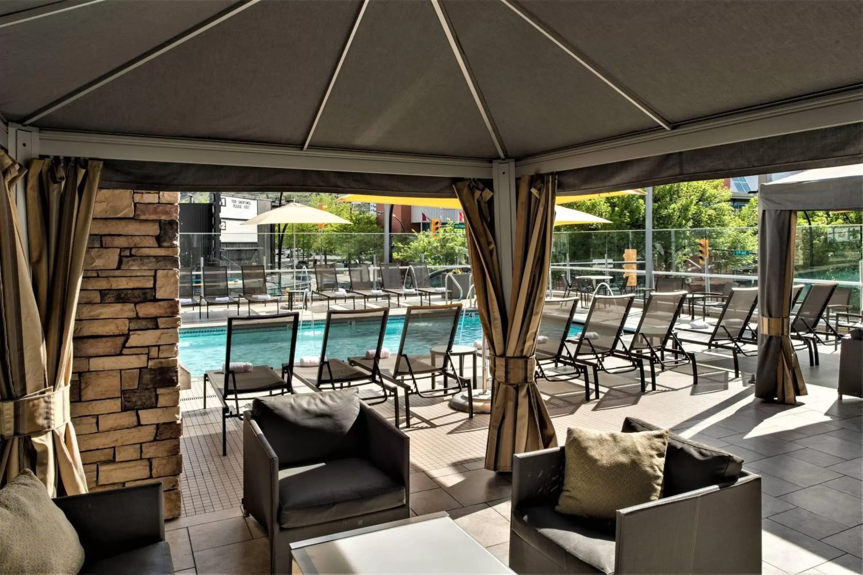 Swimming pool, Pool View in Delta Hotels by Marriott Kamloops