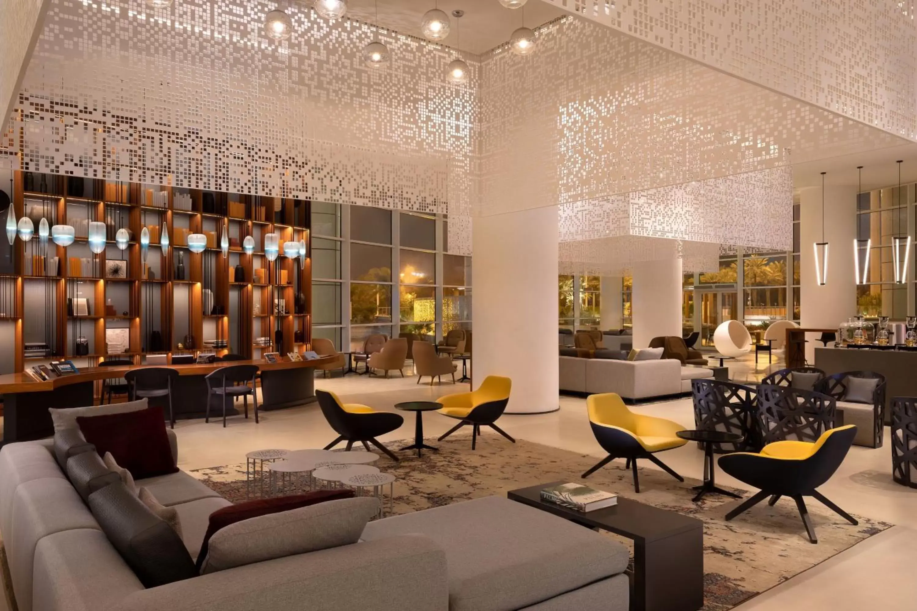 Lobby or reception, Lounge/Bar in Le Meridien Riyadh