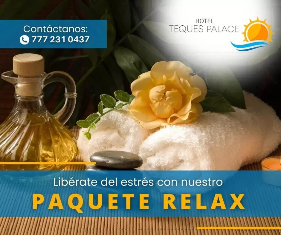 Massage, Property Logo/Sign in Hotel Teques Palace