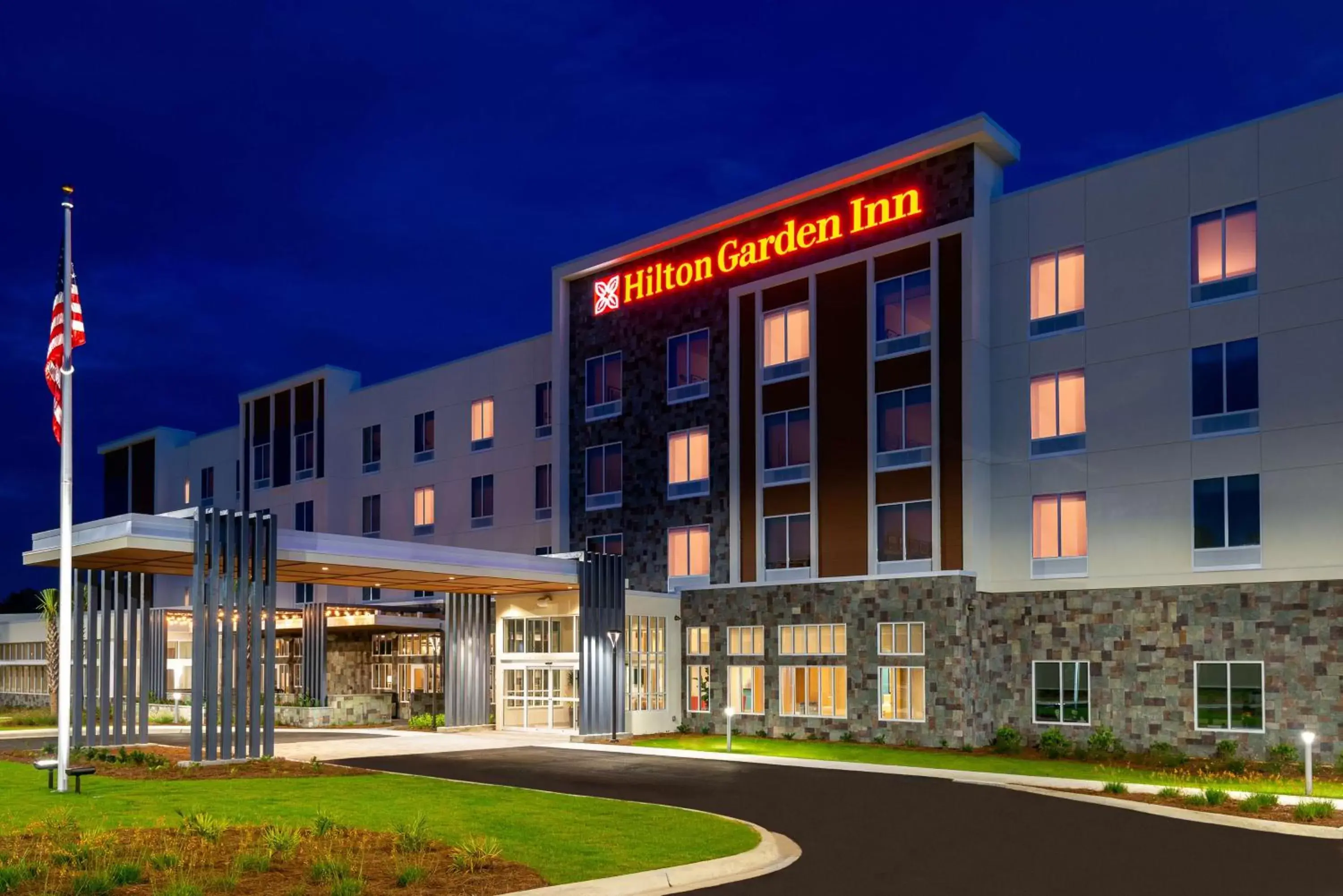 Property building in Hilton Garden Inn Panama City Airport, Fl Property building in Hilton Garden Inn Panama City Airport, Fl