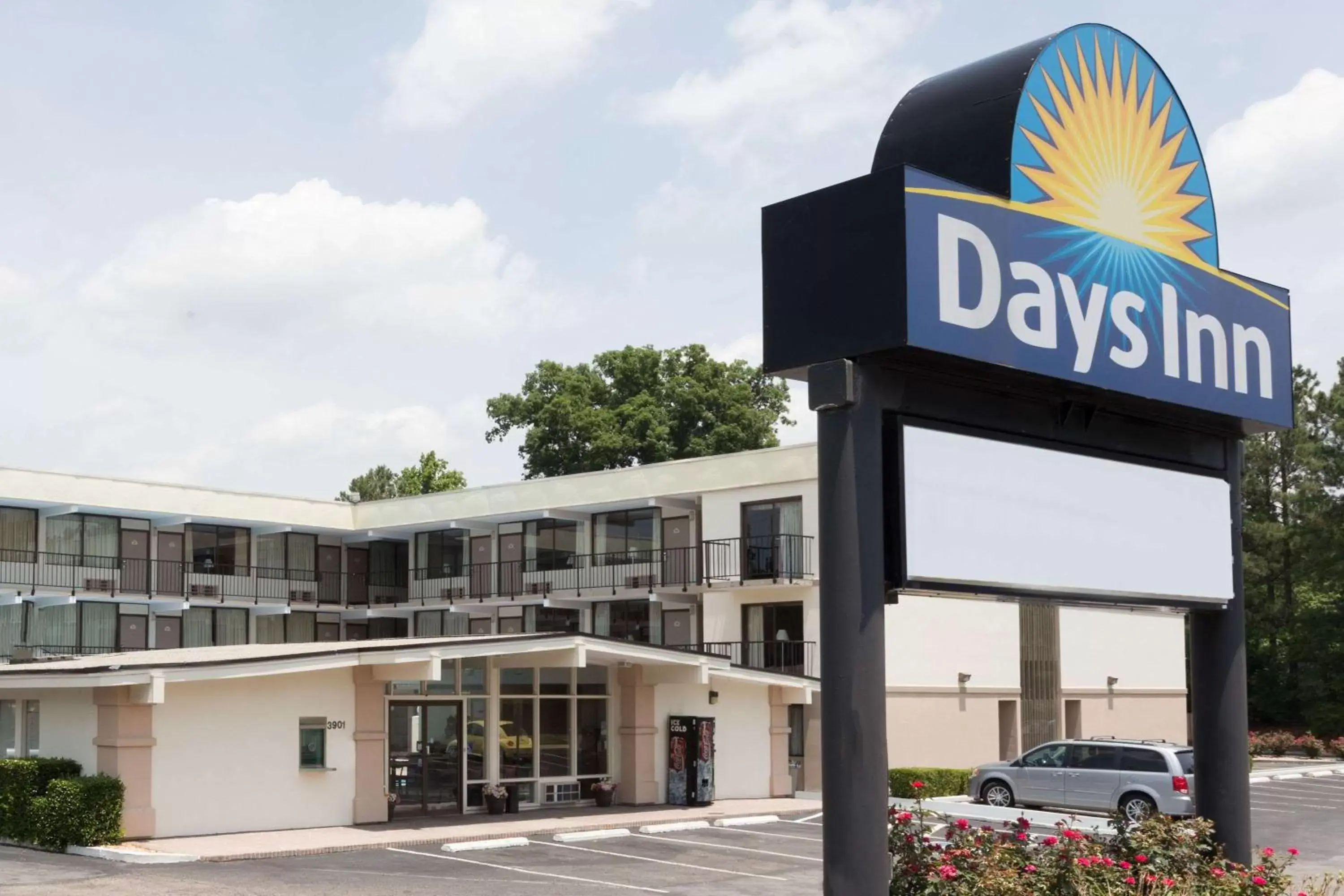 Property building in Days Inn by Wyndham Raleigh South