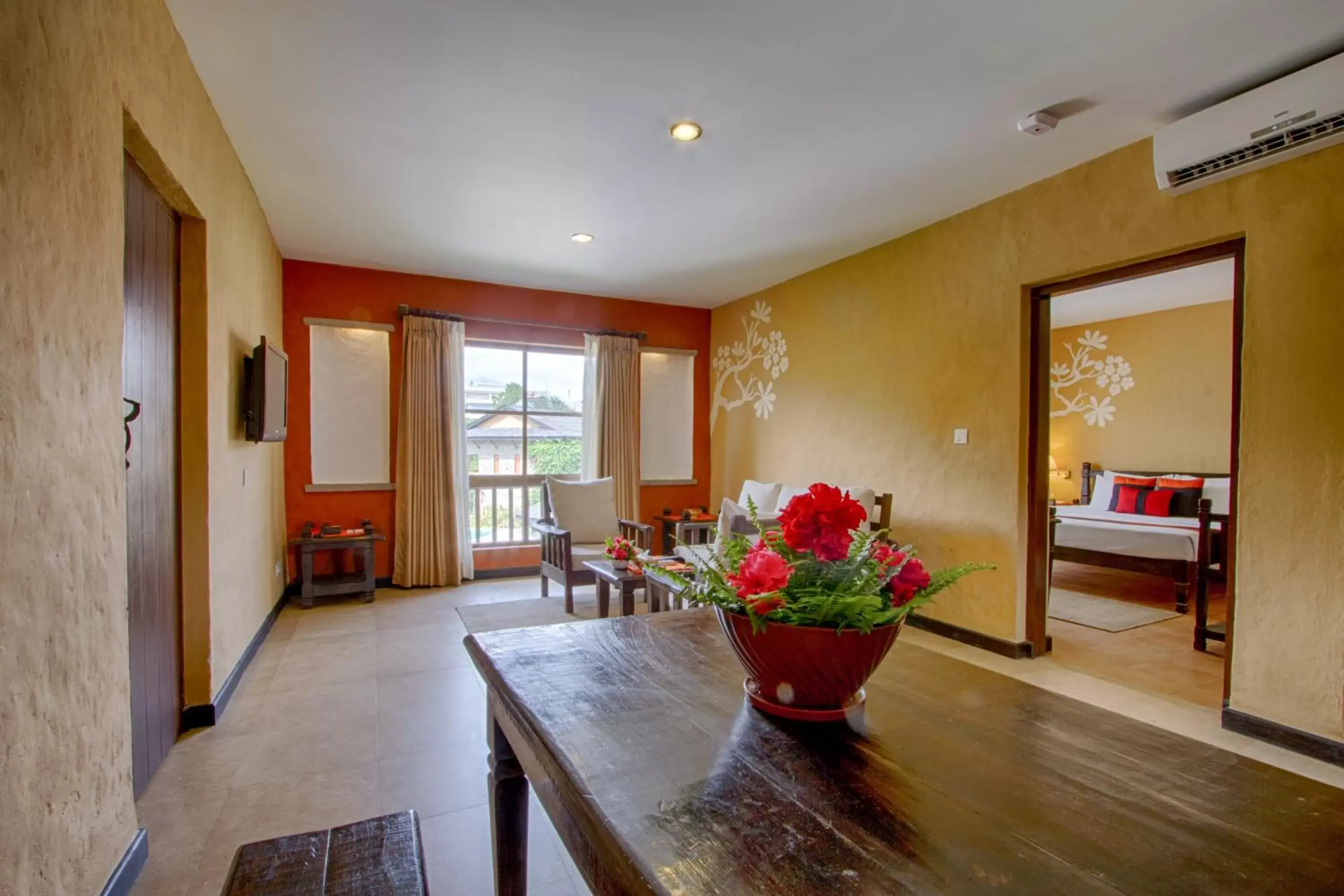 Living room, Seating Area in Temple Tree Resort & Spa