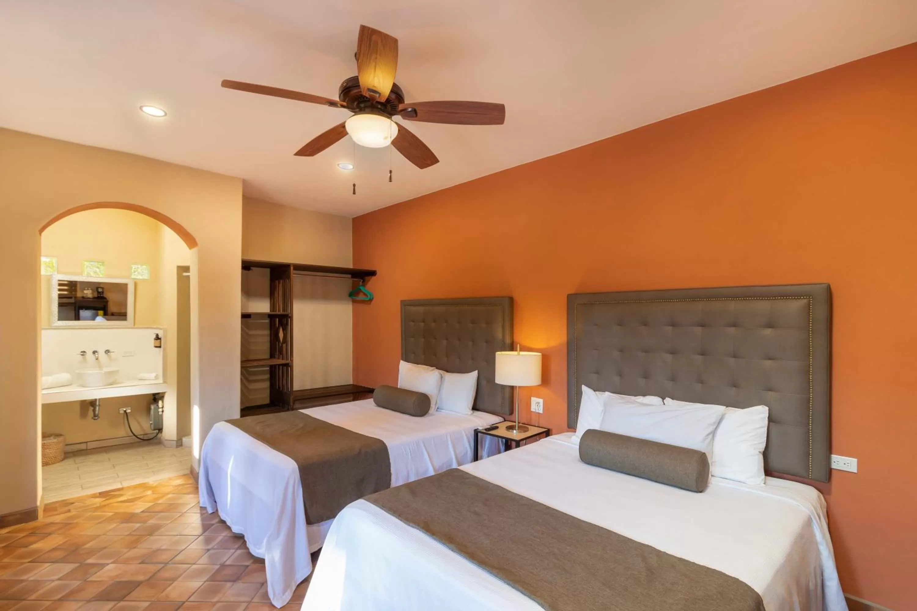 Bed in Hotel 1697 Loreto