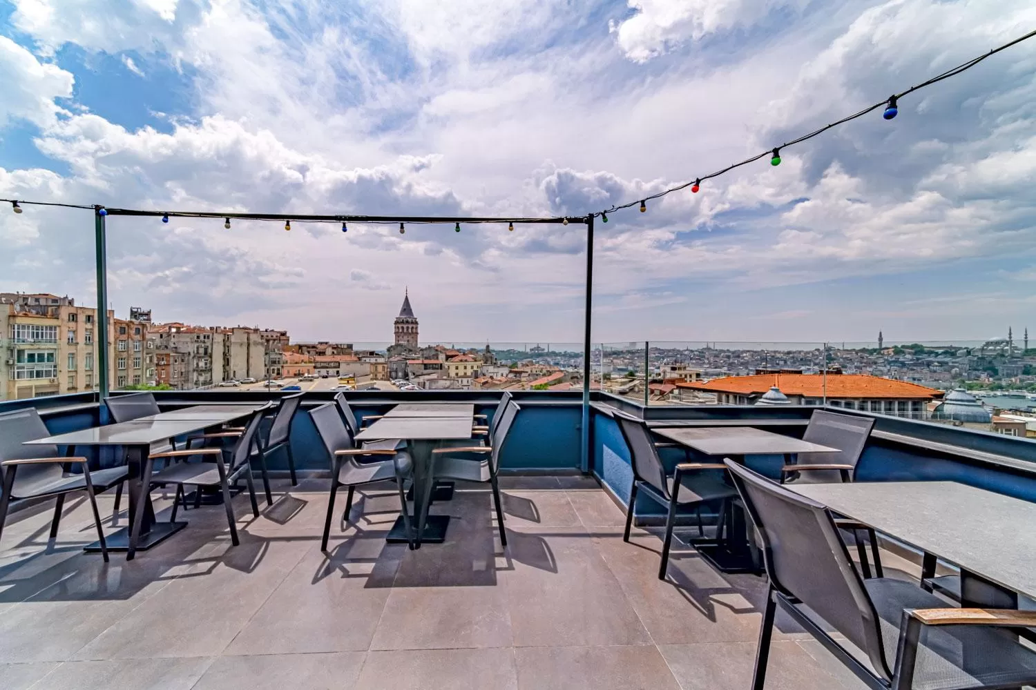 Patio in Galata Times Hotel
