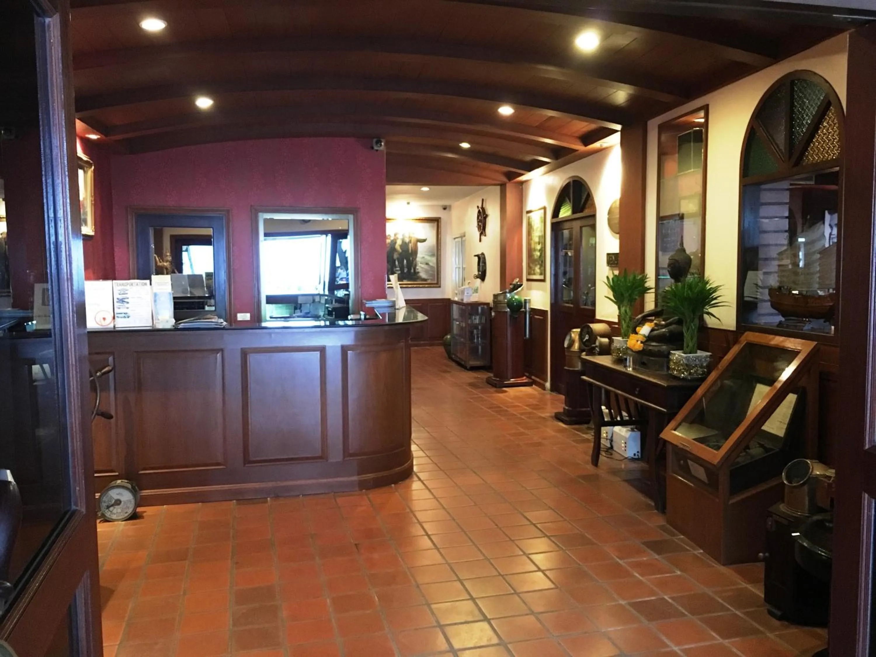 Lobby or reception in Jomtien Boathouse