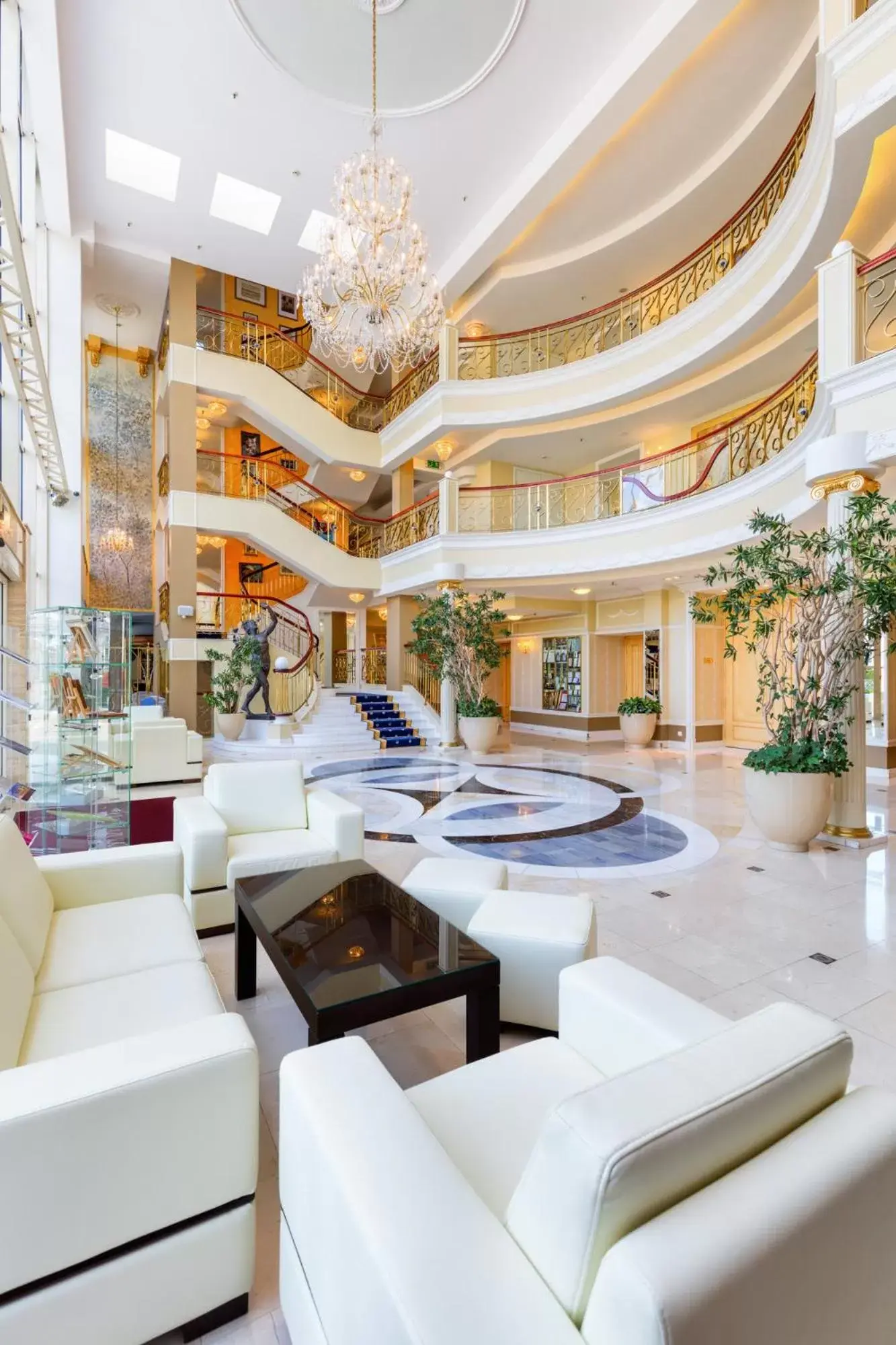 Lobby or reception in Hotel Mazurkas