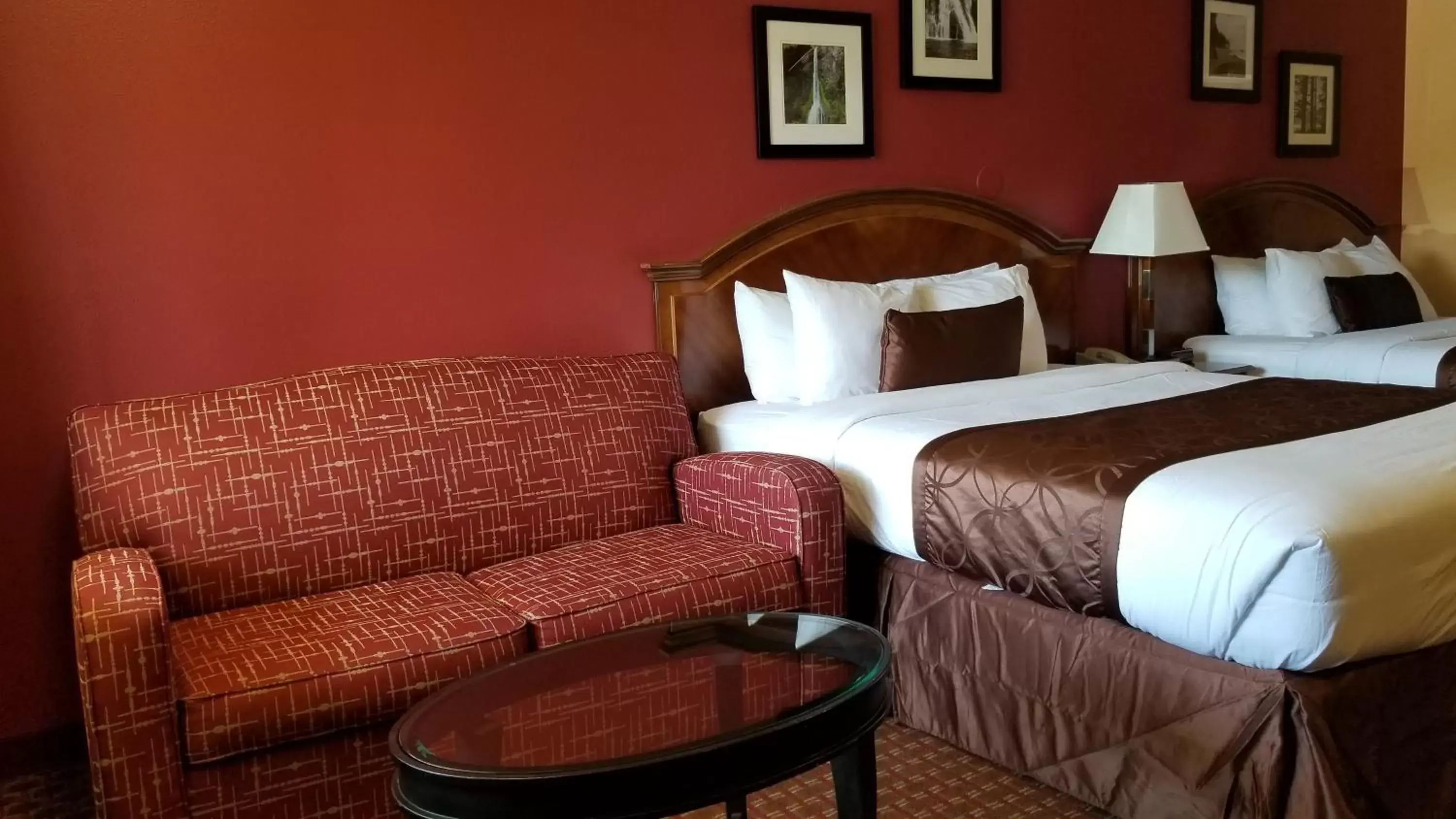 Bed in Forks Motel Bed in Forks Motel