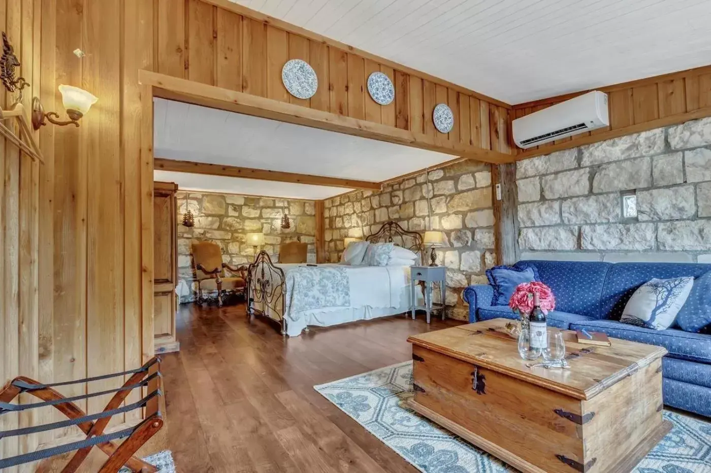 Seating Area in A Barn At The Quarry