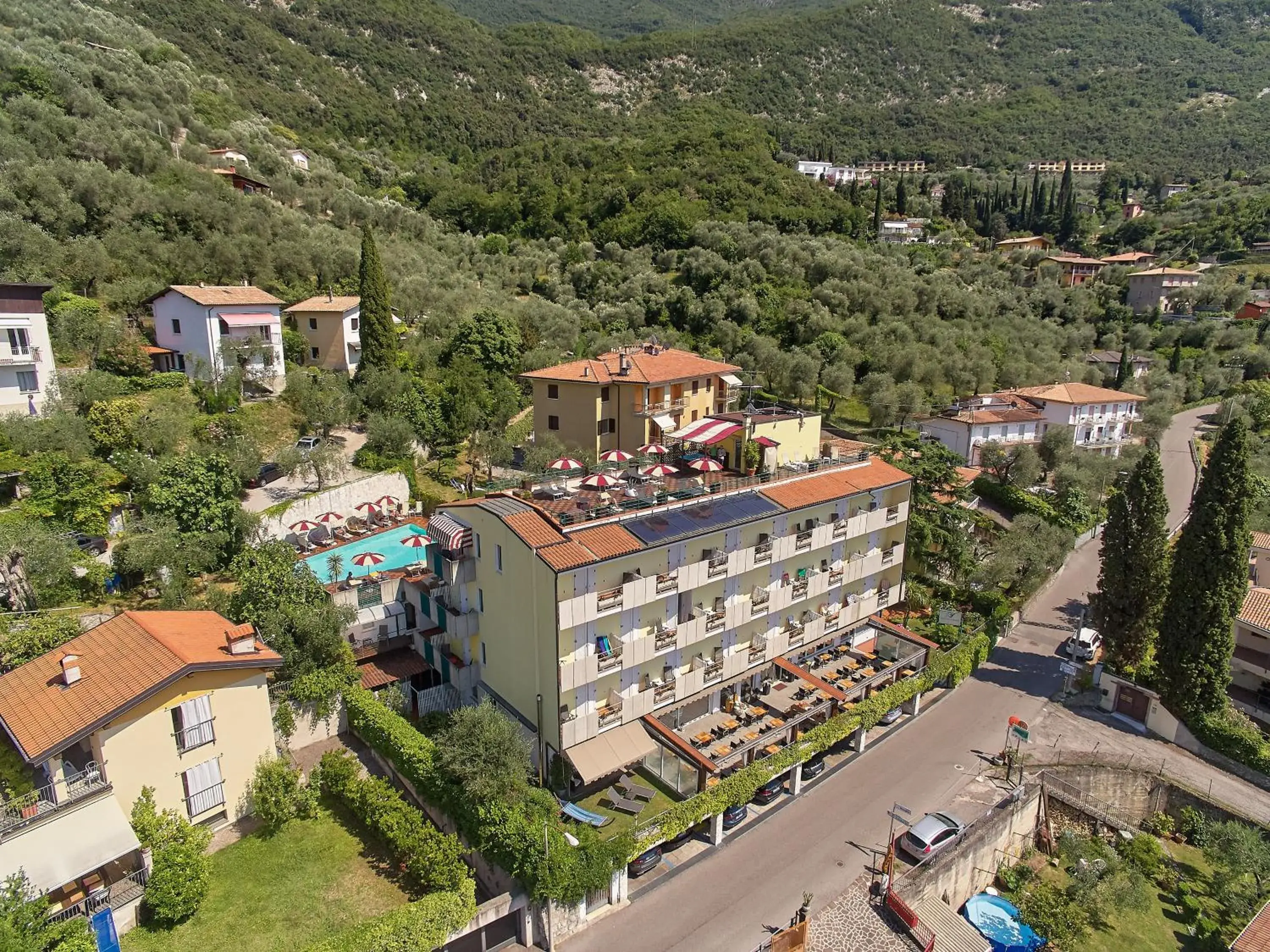 Bird's eye view, Bird's-eye View in Hotel Villa Smeralda