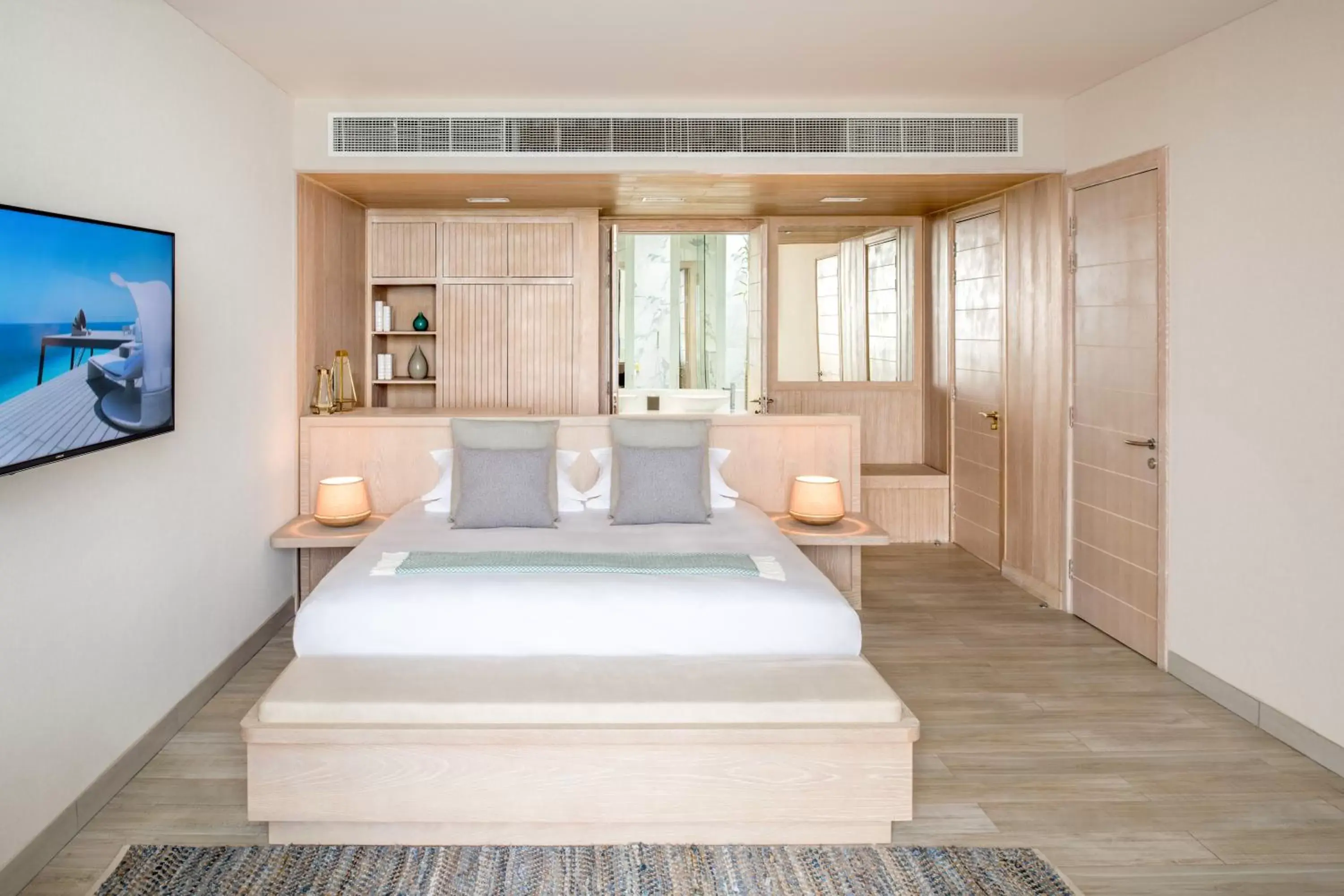 Bedroom, Bed in Nurai Island, Saadiyat