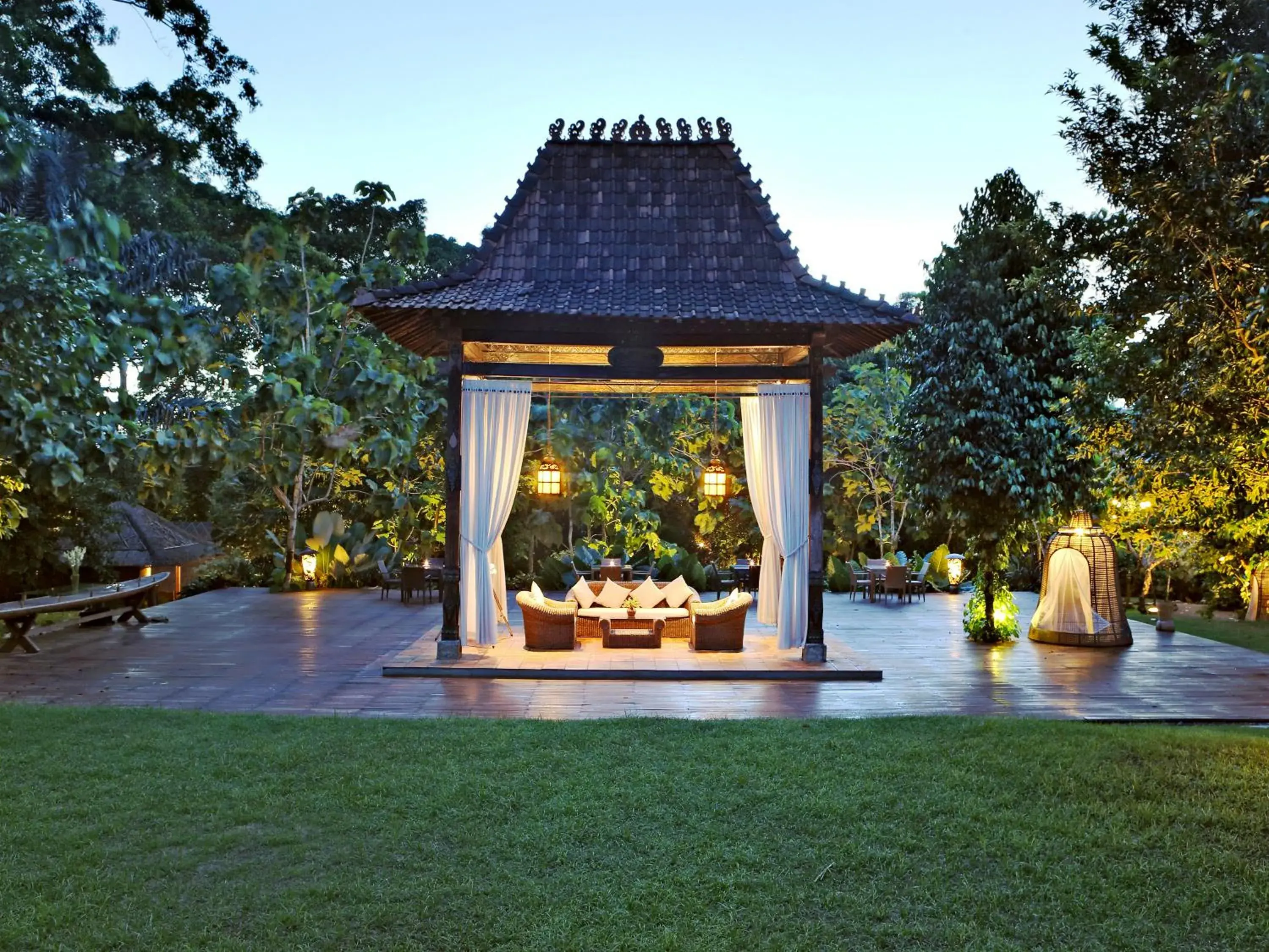 Garden in Villa Canggu by Plataran