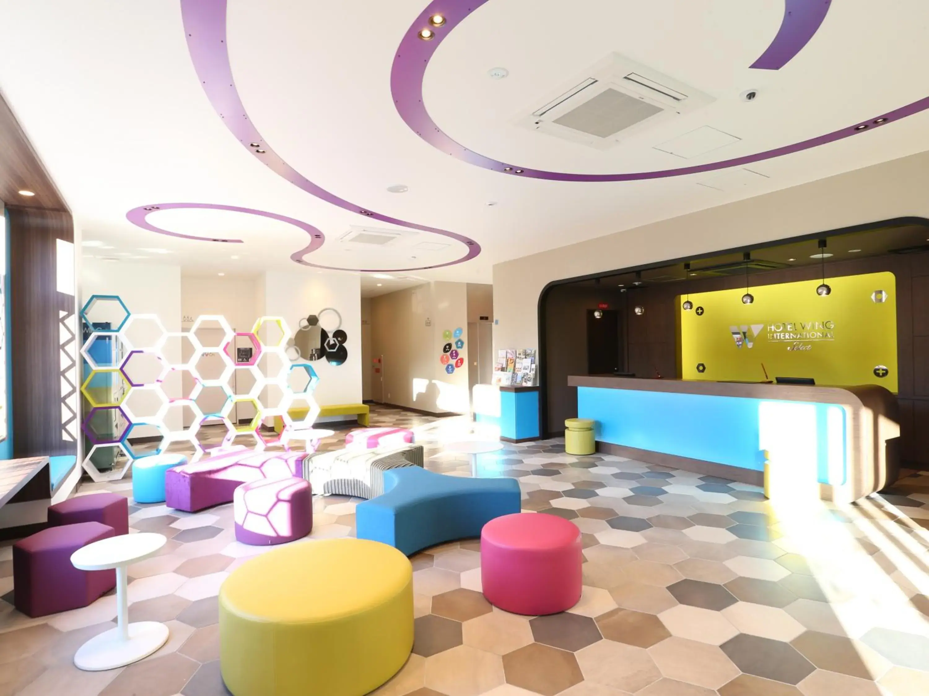 Lobby or reception in Hotel Wing International Select Higashi Osaka
