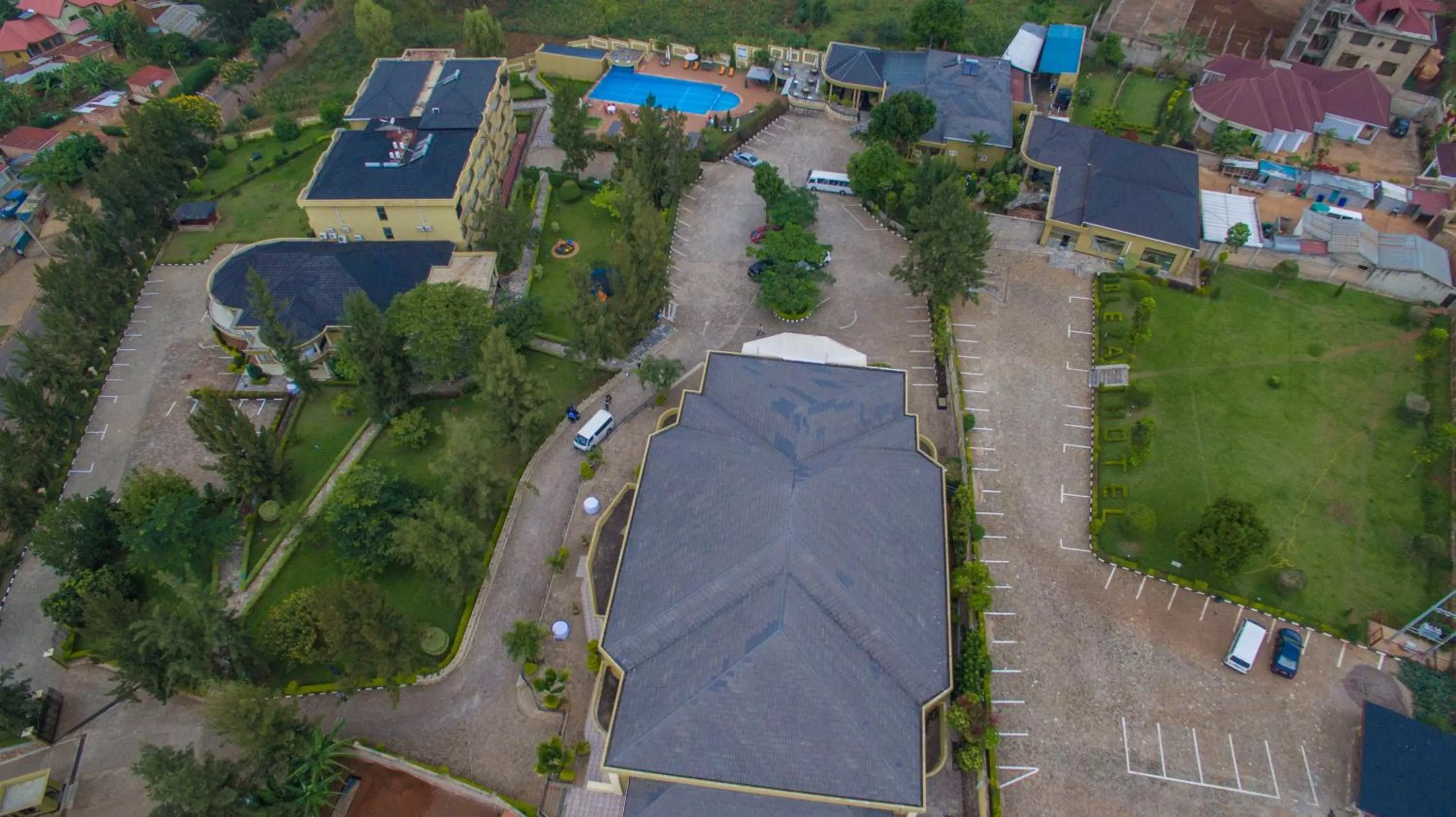 Bird's eye view in Nobleza Hotel