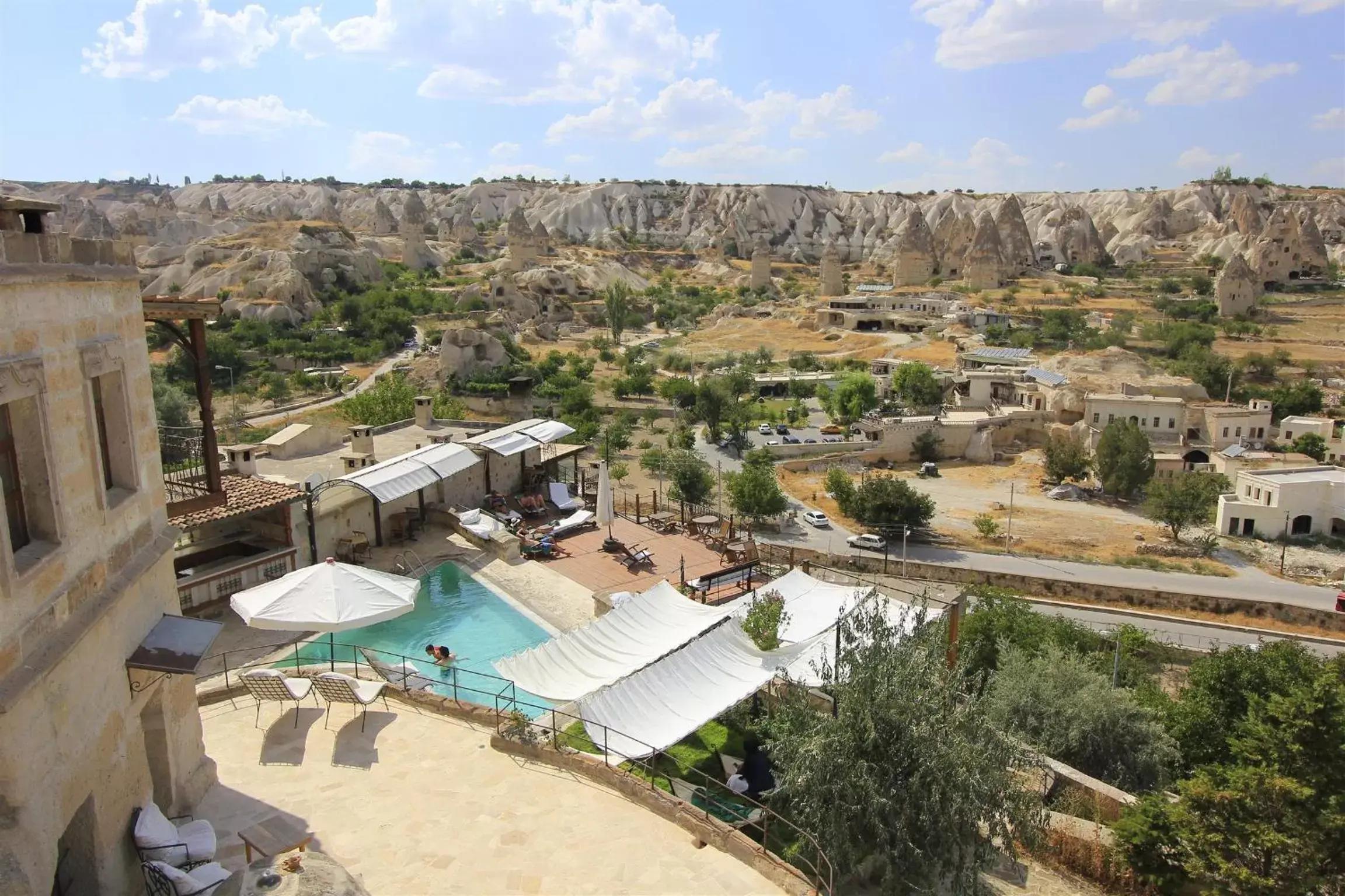 Property building, Bird's-eye View in Kelebek Special Cave Hotel & Spa