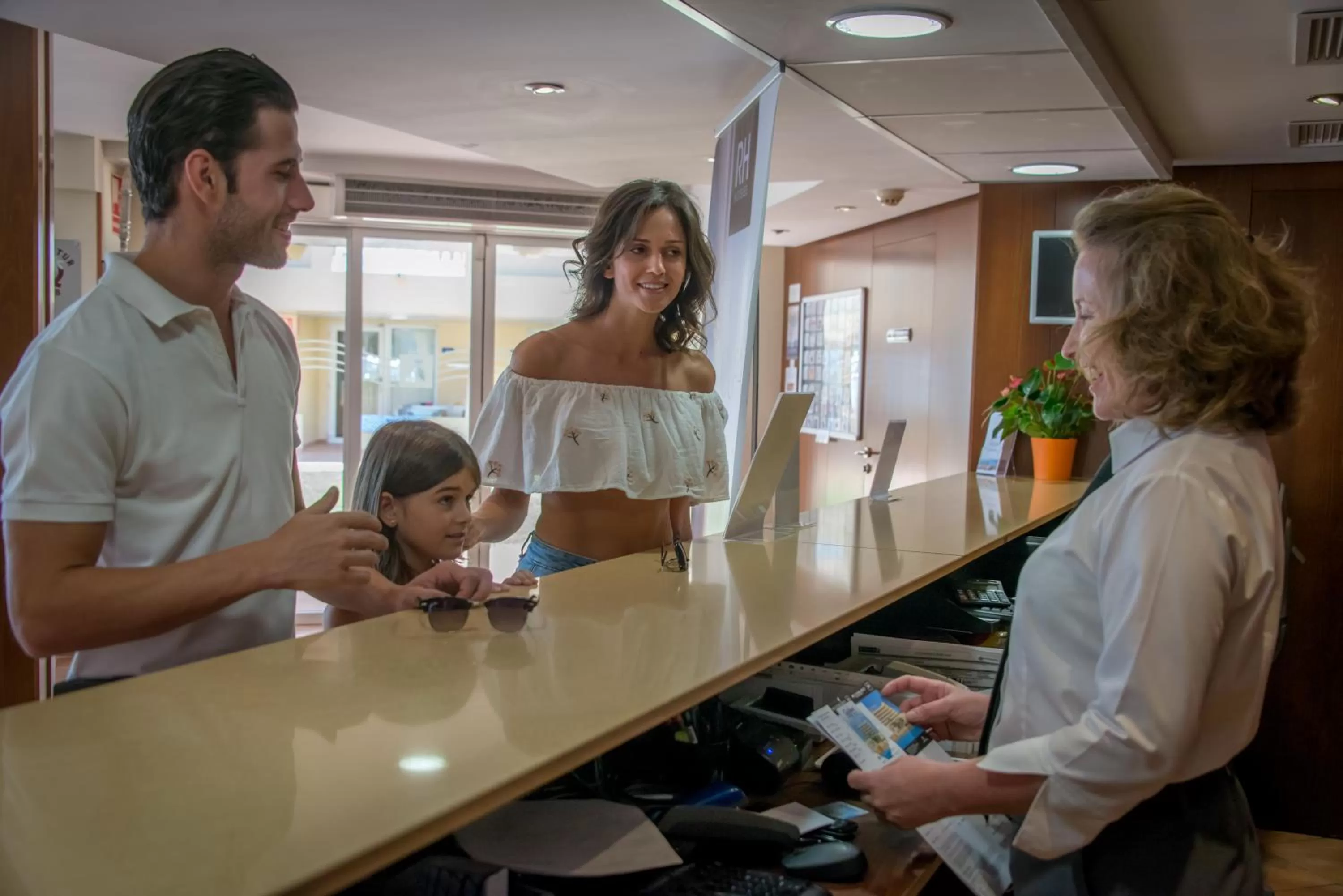 Lobby or reception in Hotel RH Casablanca Suites