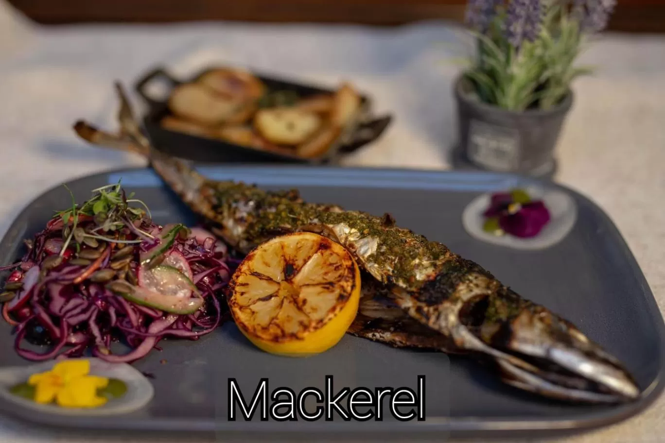 Food and drinks in The Strand Hotel, the former residence of Oscar Wilde