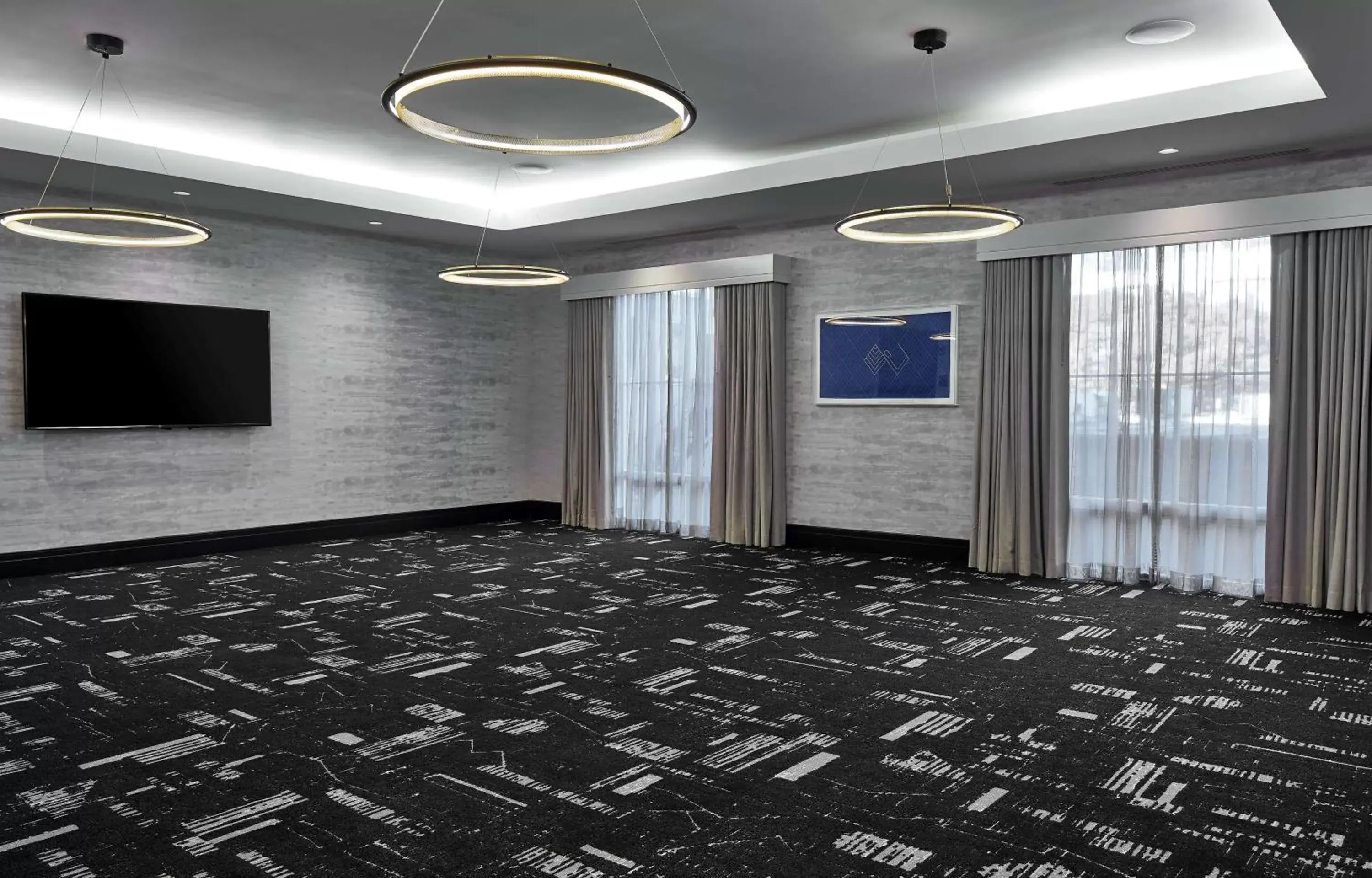 Meeting/conference room, TV/Entertainment Center in Cumberland House Knoxville, Tapestry Collection by Hilton