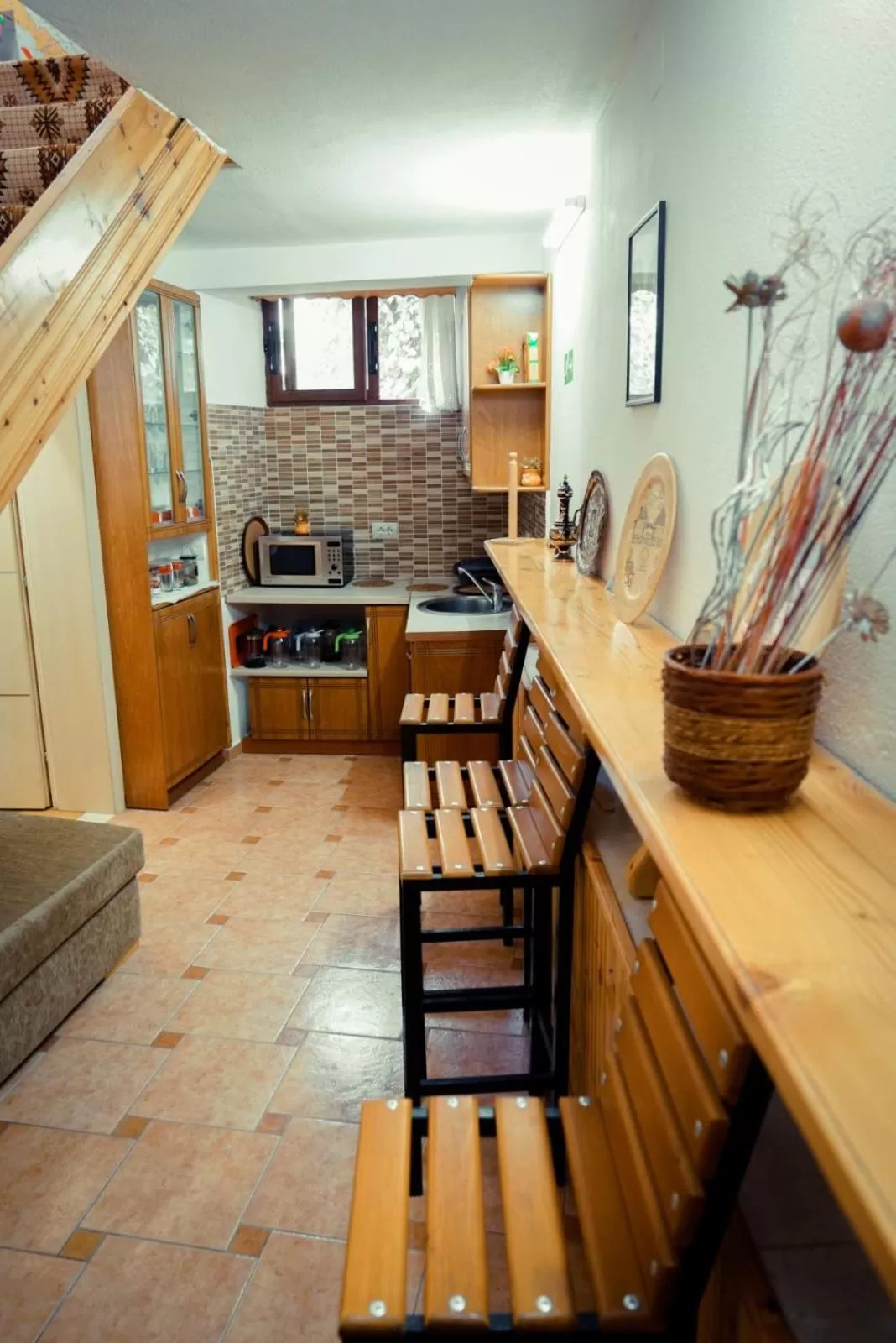 Seating area in Hotel Domino