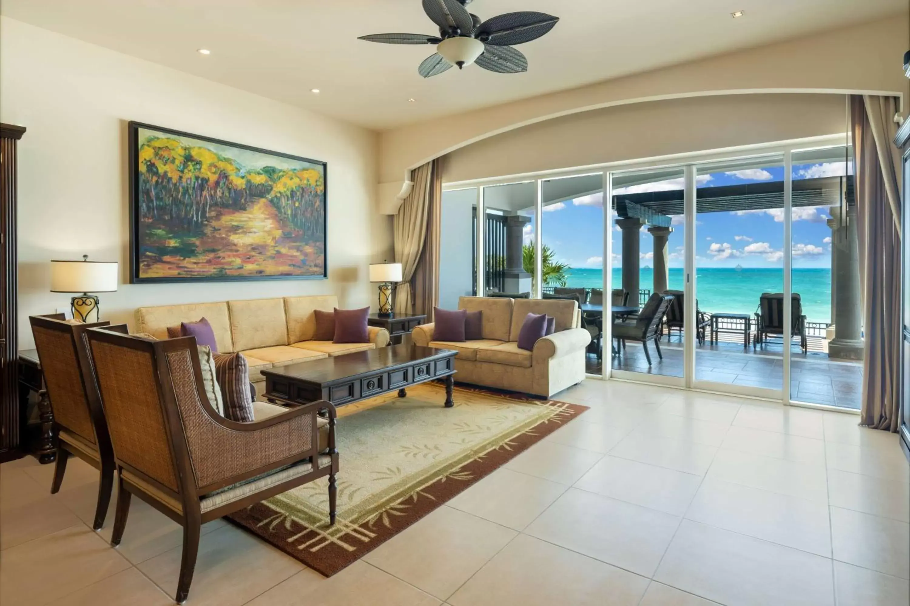 Bed, Seating Area in Grand Residences Riviera Cancun, All Inclusive