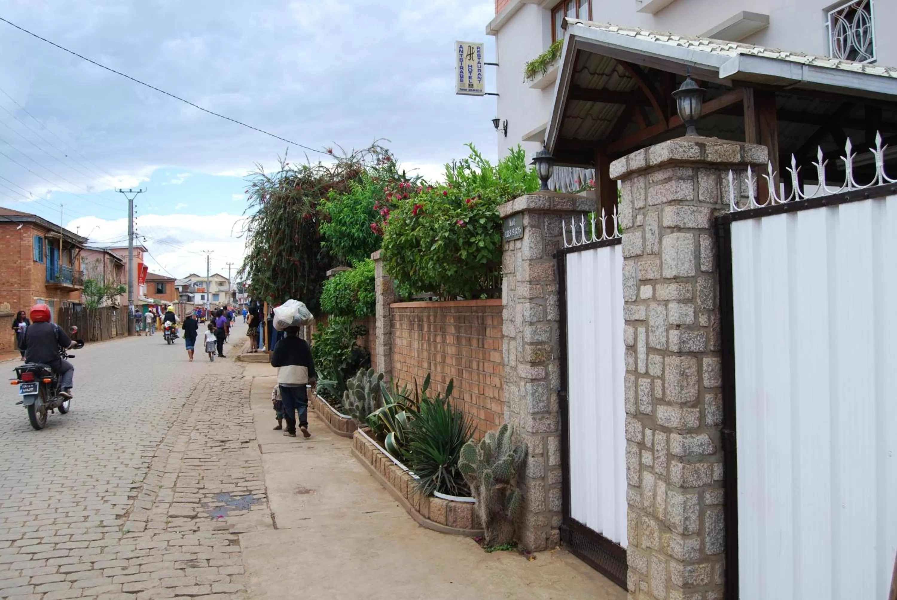 Street view in Antsirabe Hotel