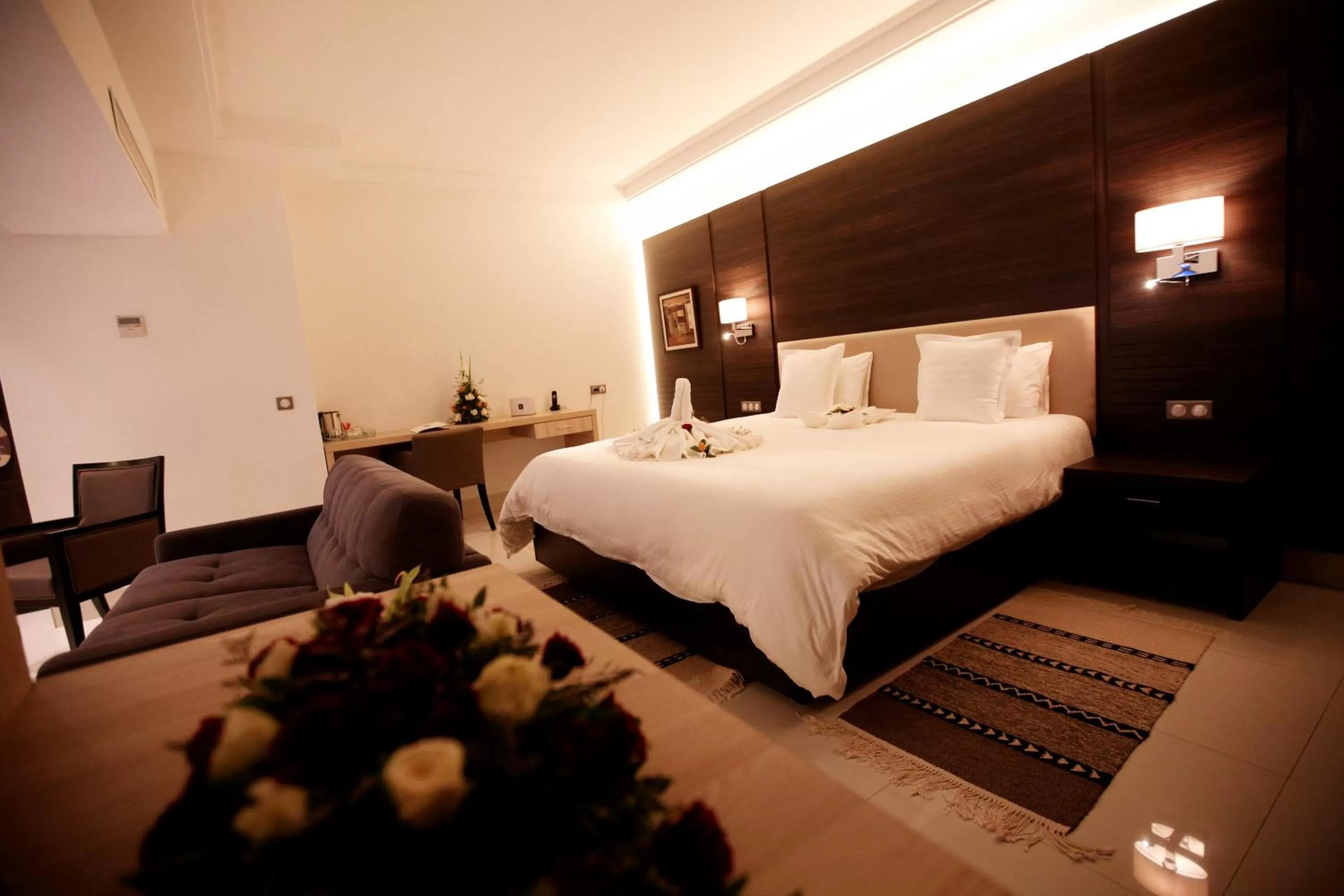 Bedroom, Bed in Radisson Hotel Sfax
