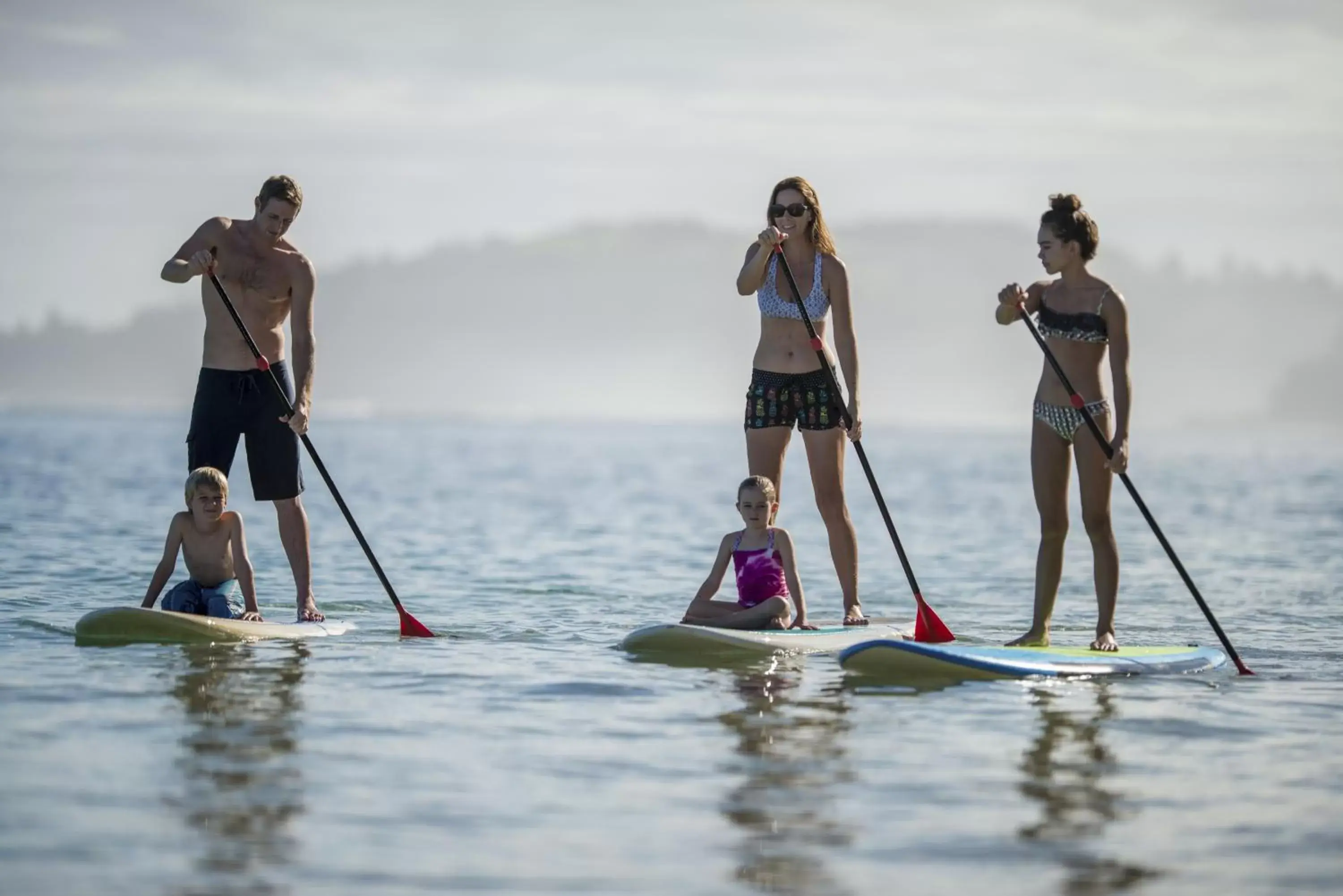 Sports, Canoeing in Long Beach Mauritius