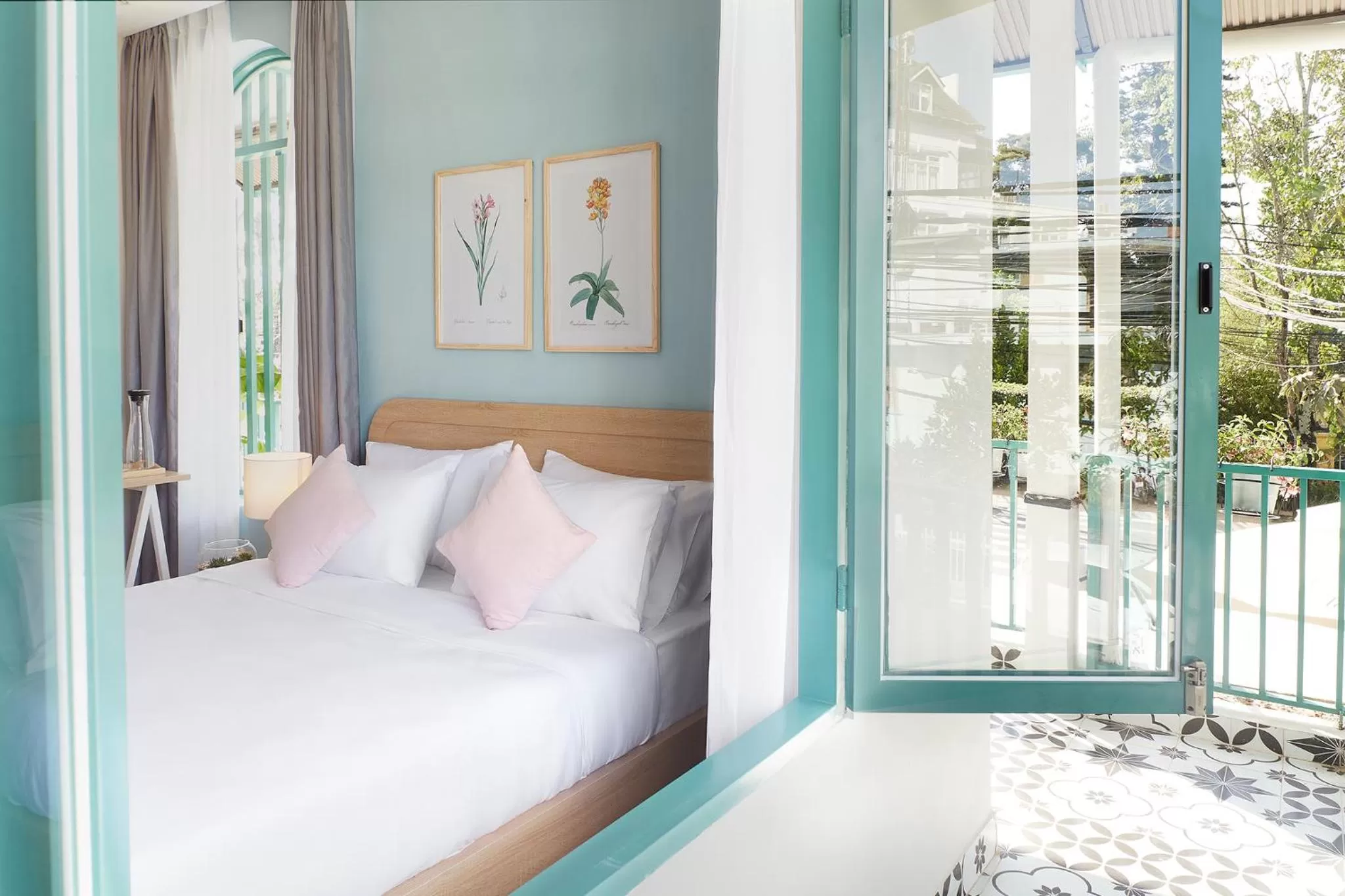 Bedroom, Bed in Larimar Villas Cô Giang