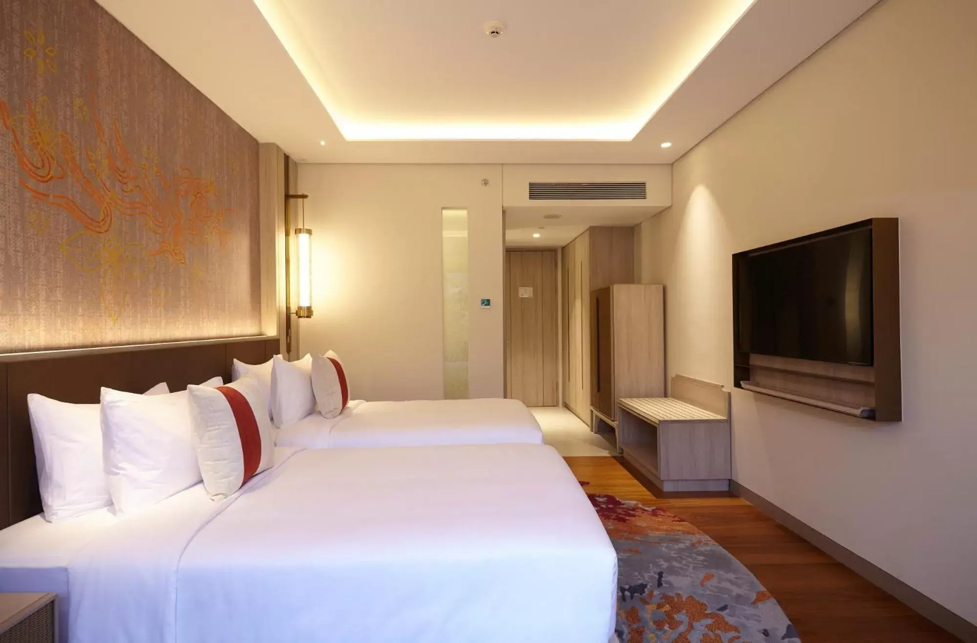 Bed in Mason Pine Hotel Bandung