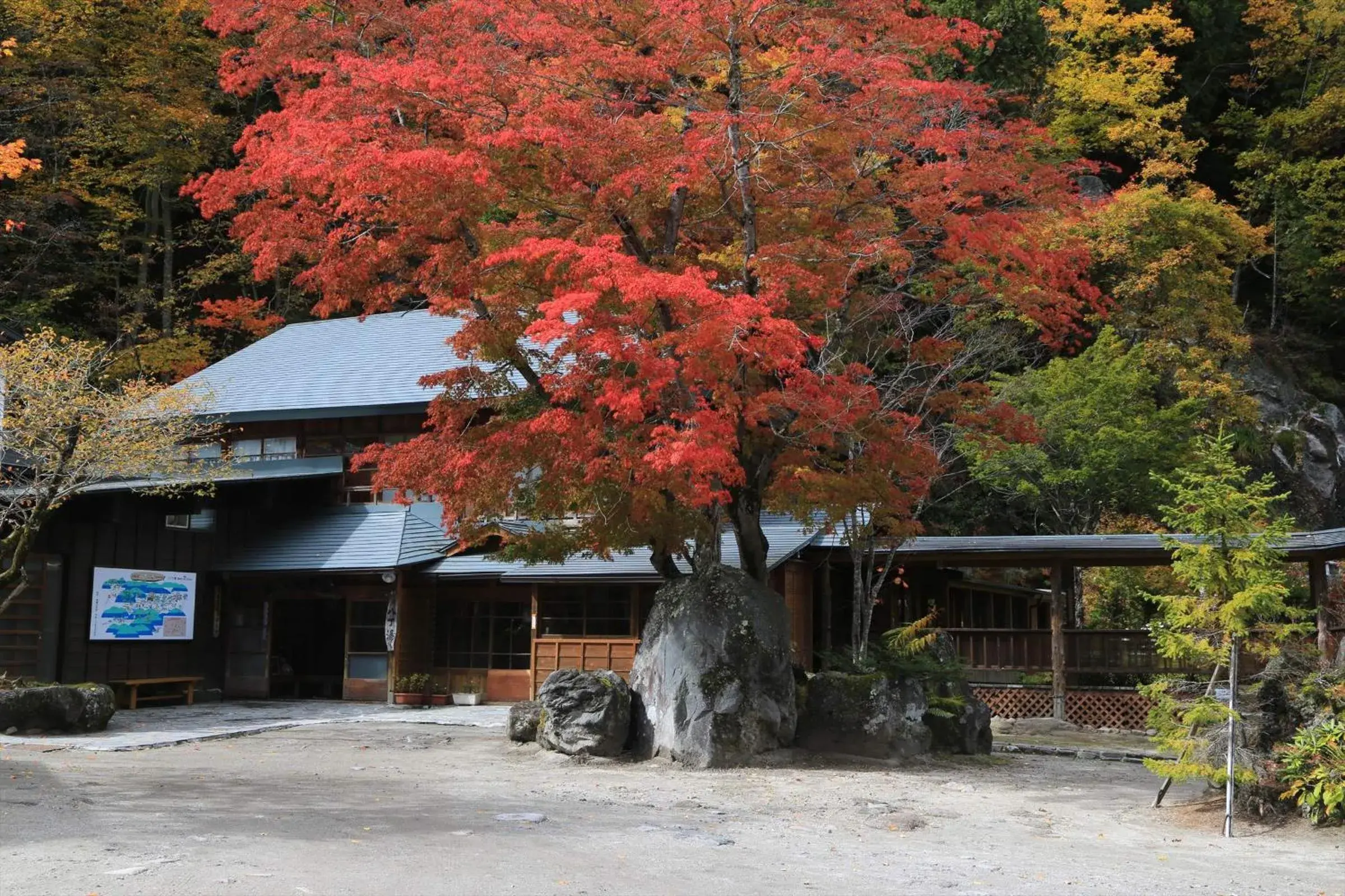 Property Building in Hatcho no Yu Hot Spring Ryokan