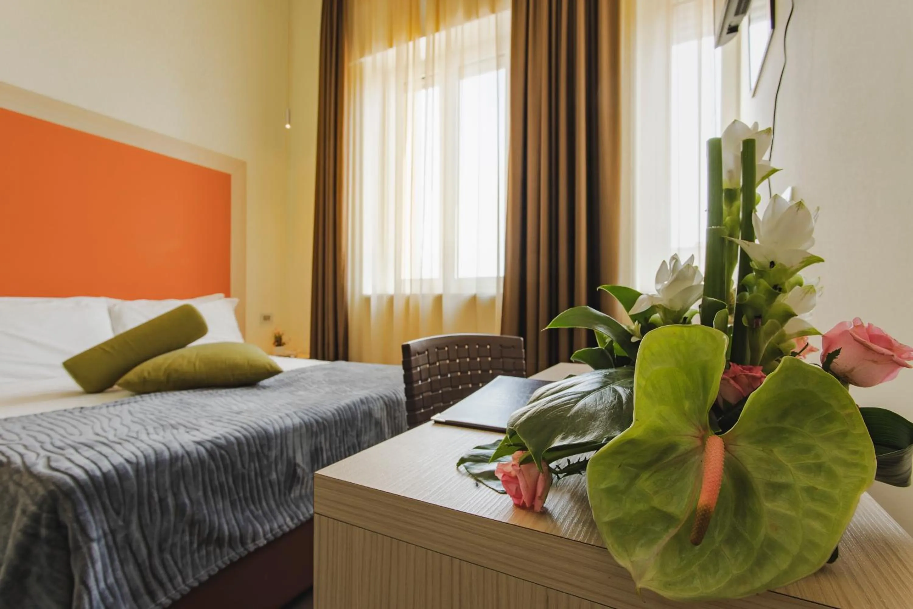 Bed in Hotel 33 Baroni