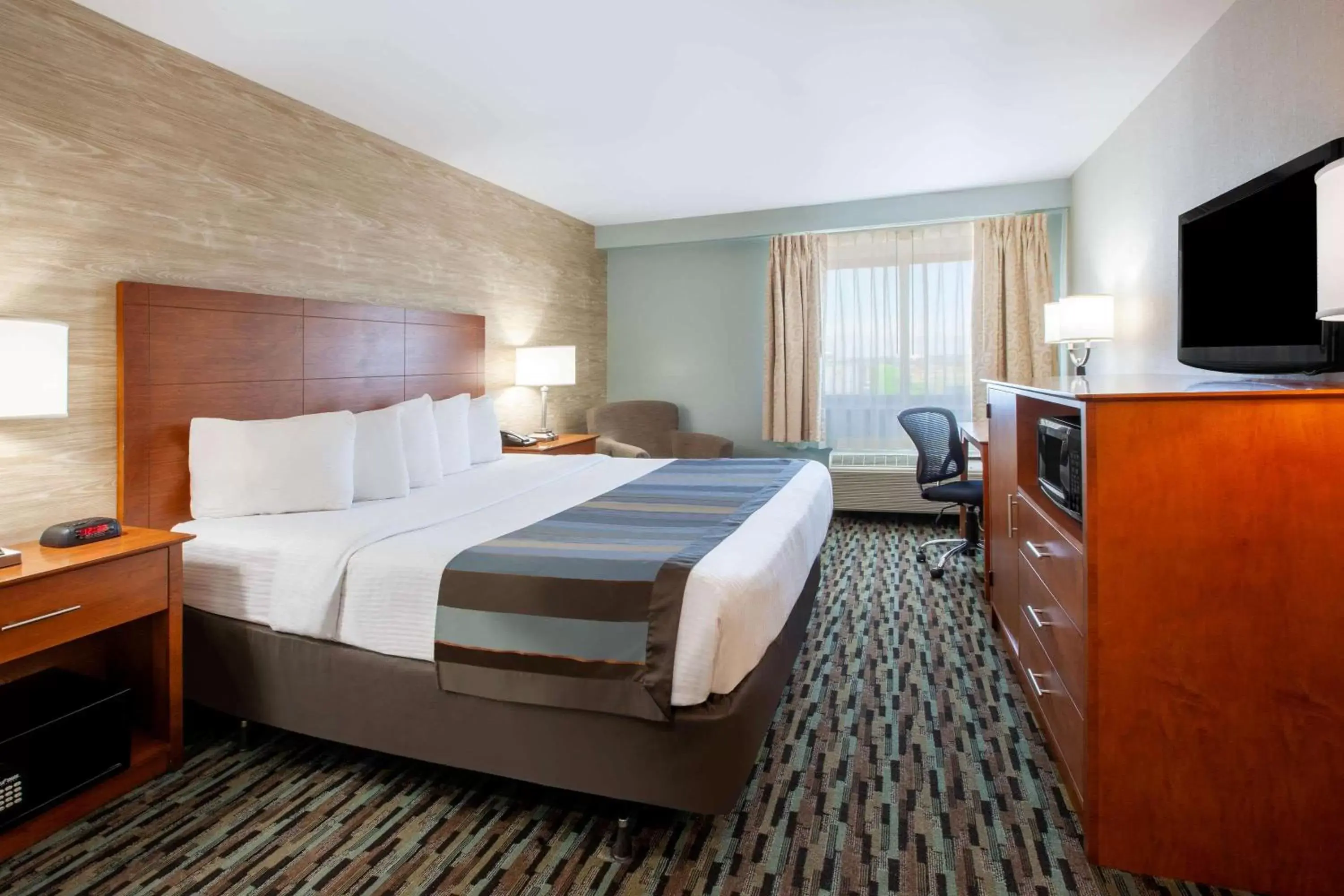 Photo of the whole room, Bed in Wingate by Wyndham Detroit Metro Airport