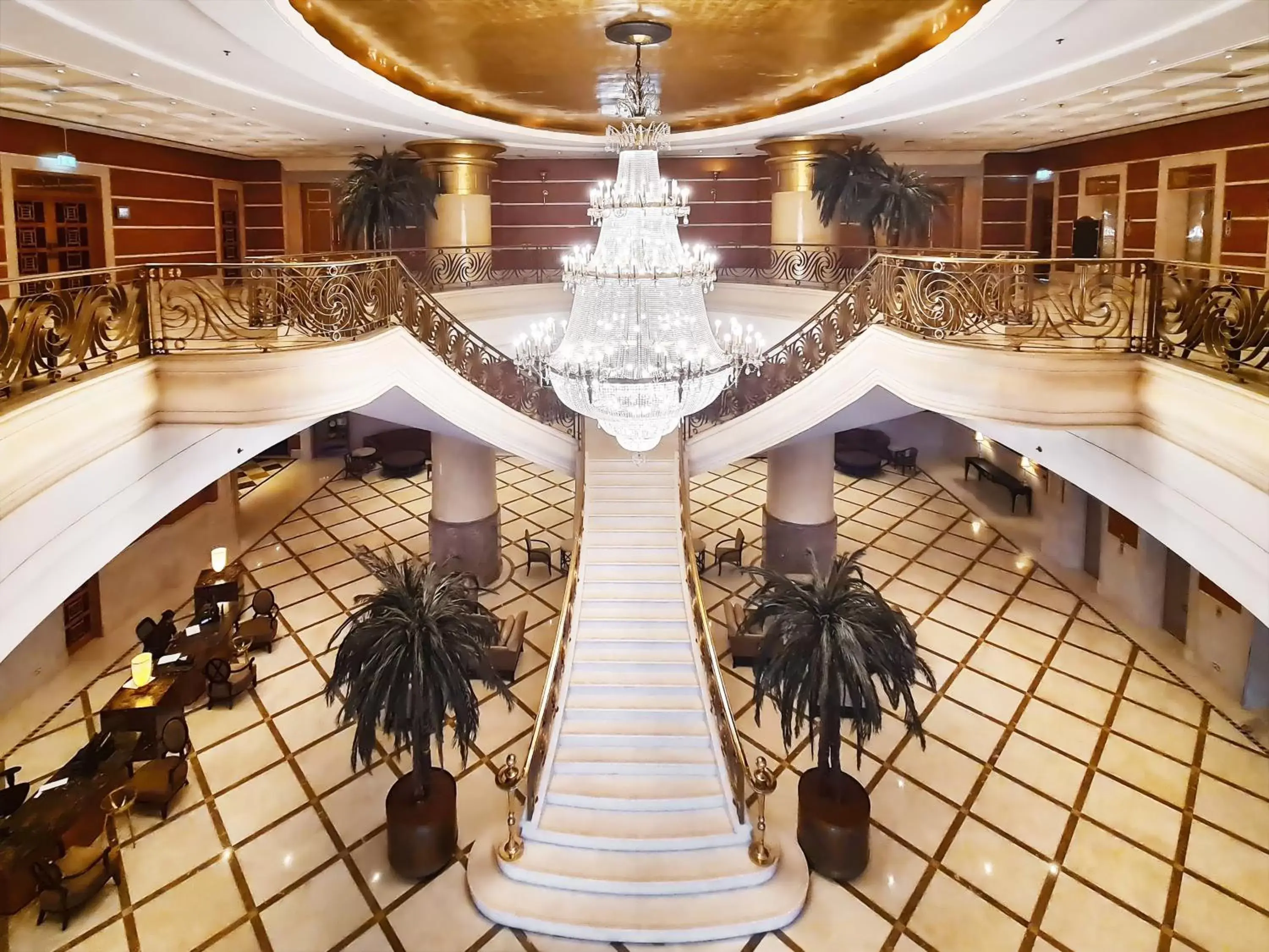 Lobby or reception, Banquet Facilities in Corniche Hotel Sharjah