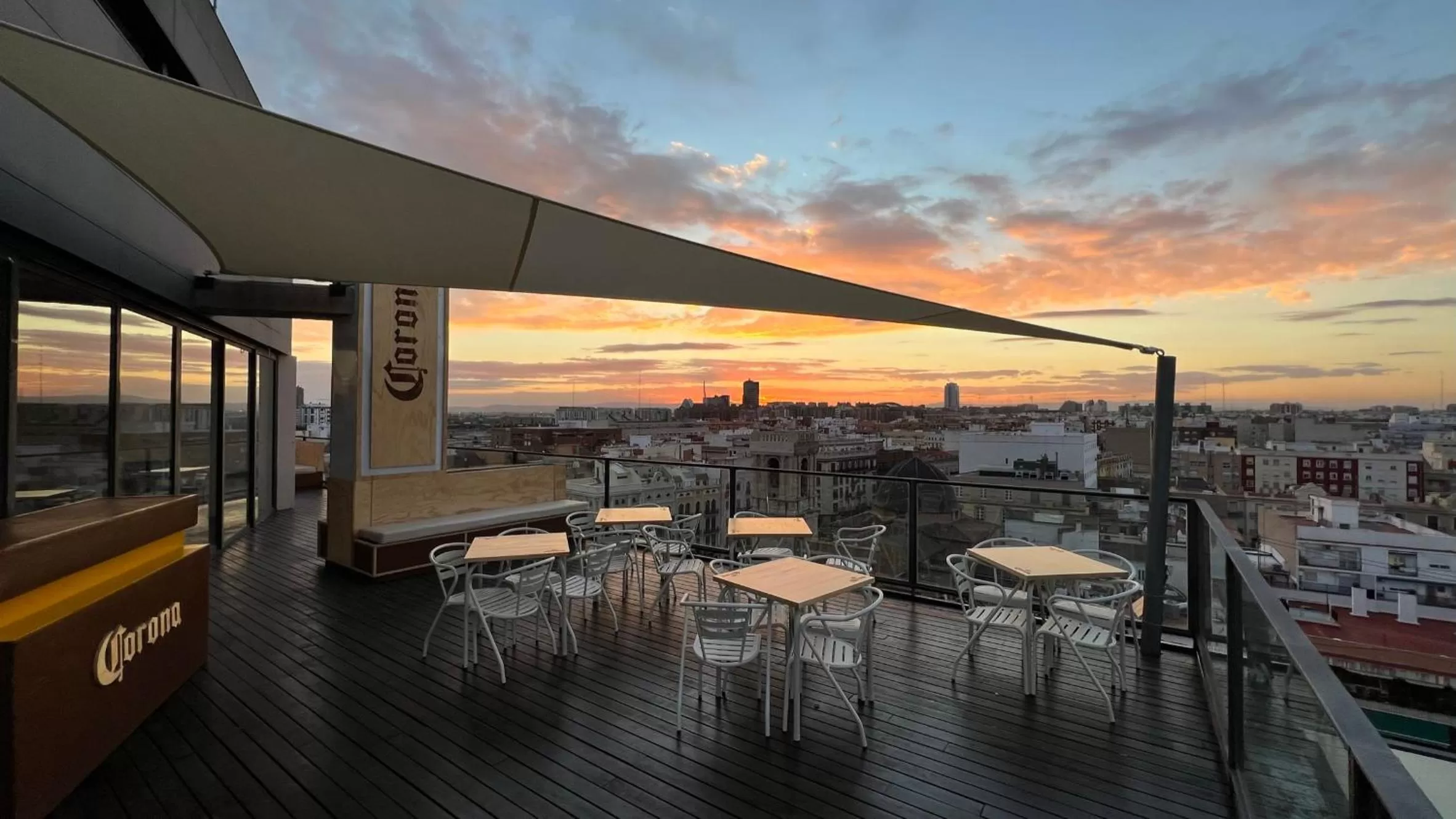 Balcony/Terrace in Sea You Hotel Port Valencia