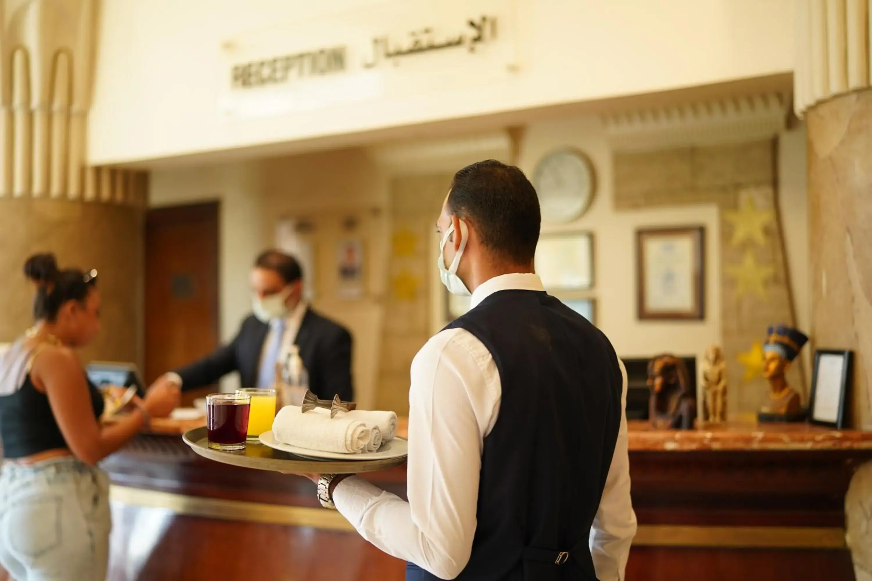 Lobby or reception in Swiss Inn Nile Hotel