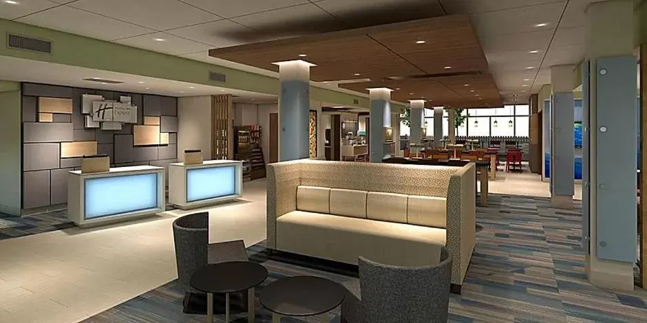 Lobby/Reception in Holiday Inn Express & Suites - Harrisburg S - Mechanicsburg, an IHG Hotel