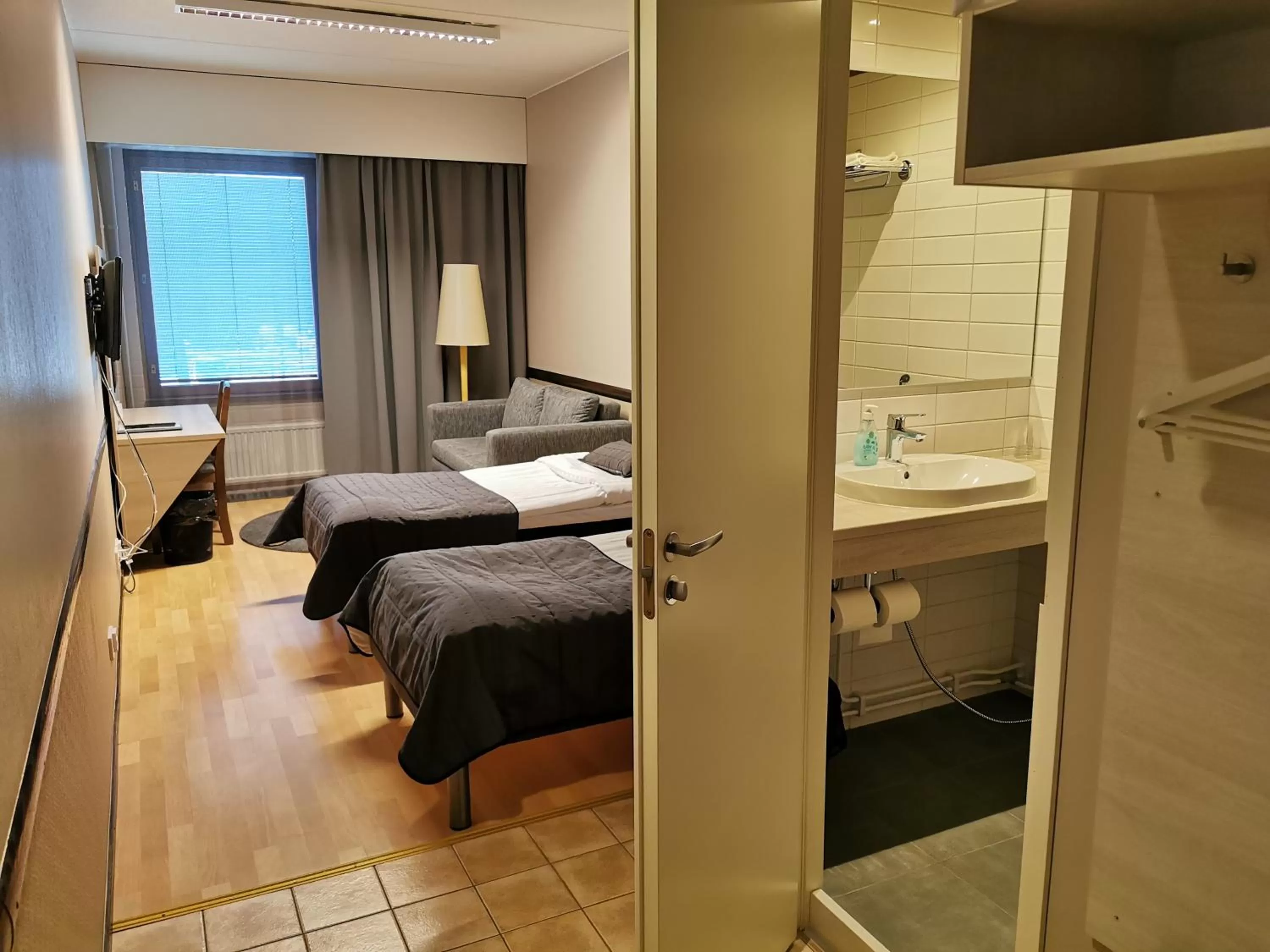 Bed in Sport Hotel Kantri