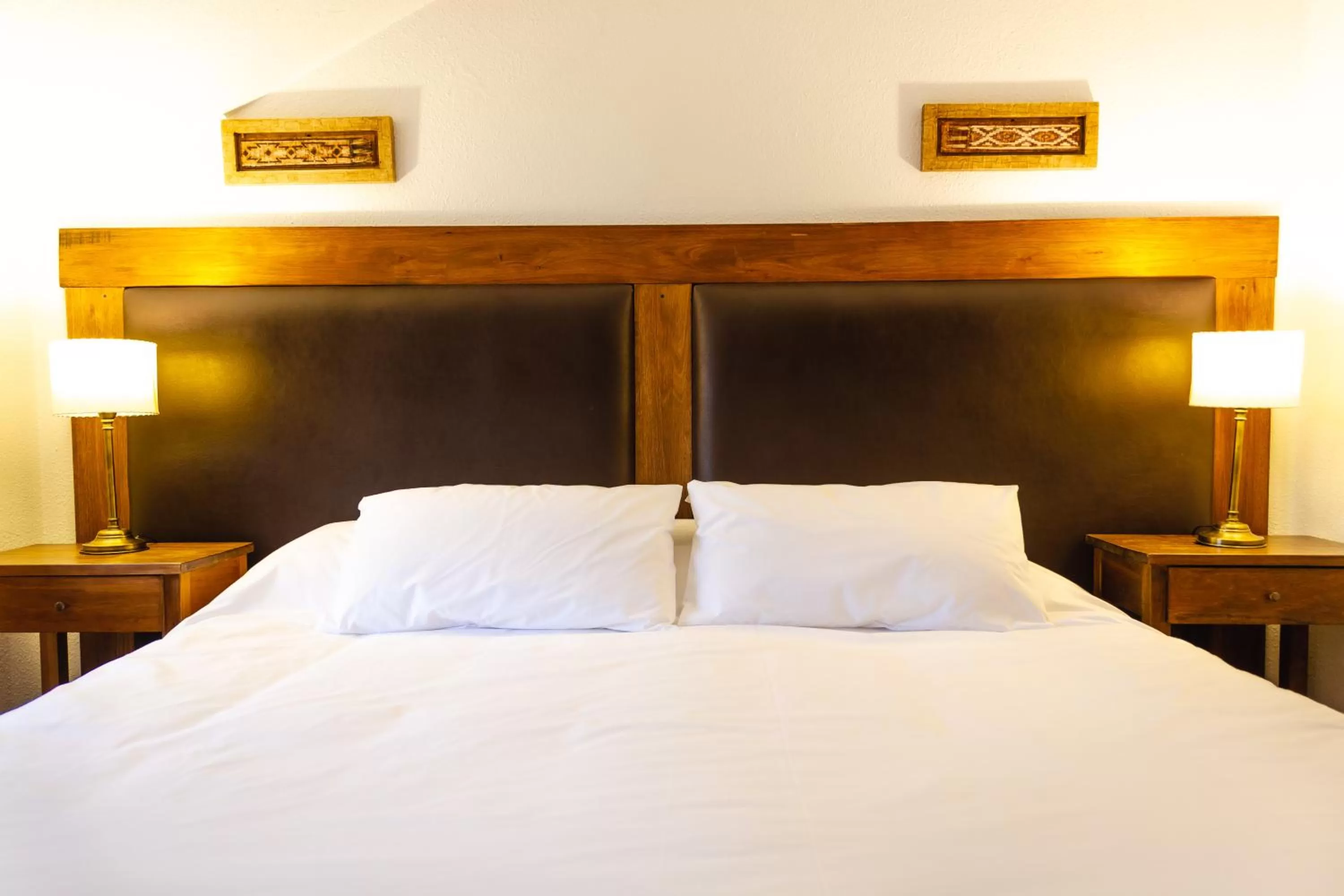 Bed in Hosteria Hostal del Esquiador