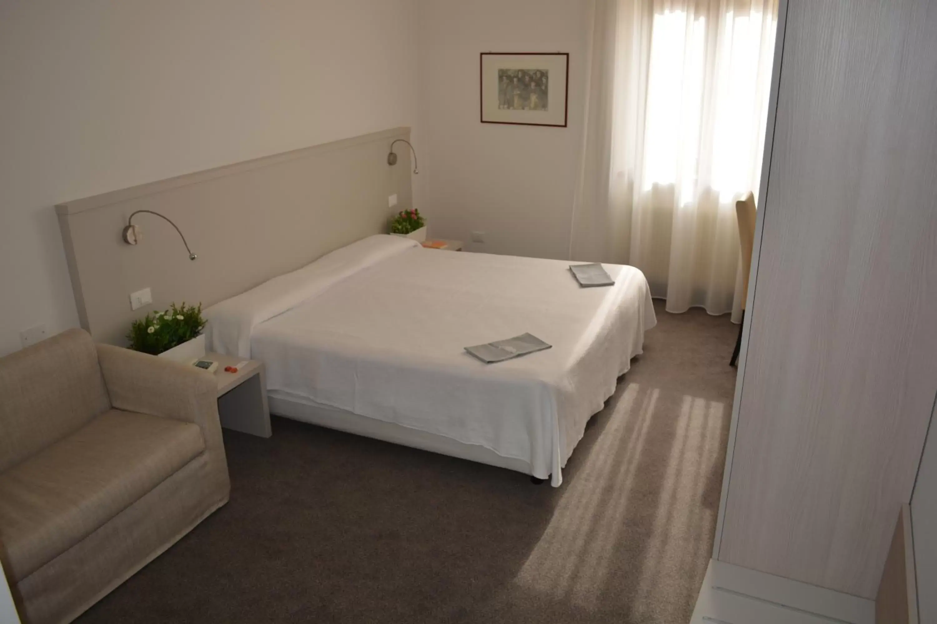 Bed in Albergo Accademia