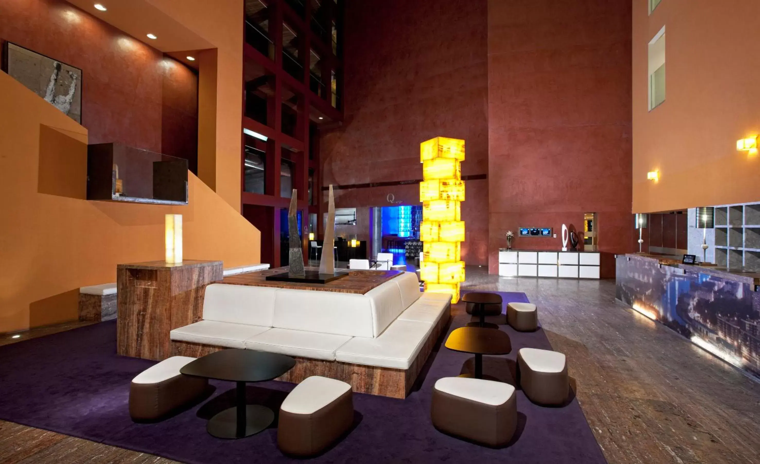 Lobby or reception, Lounge/Bar in Hotel Melia Bilbao