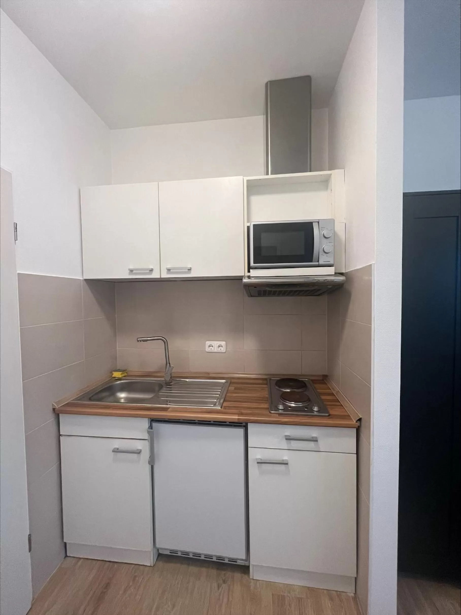 Kitchen or kitchenette in CASILINO Hotel A 20 Wismar