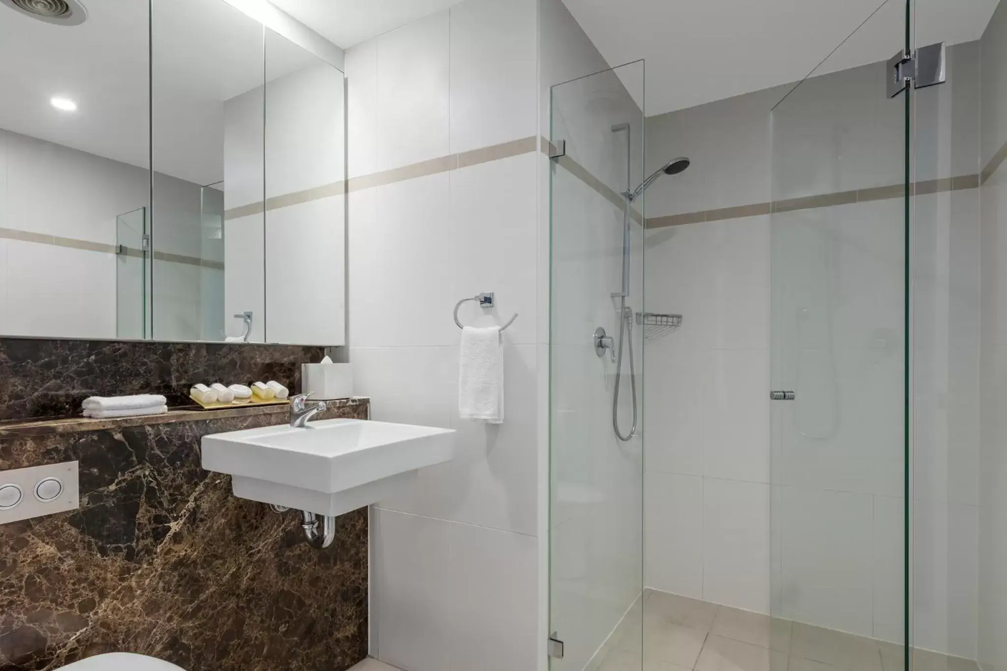 Bathroom in Meriton Suites World Tower, Sydney