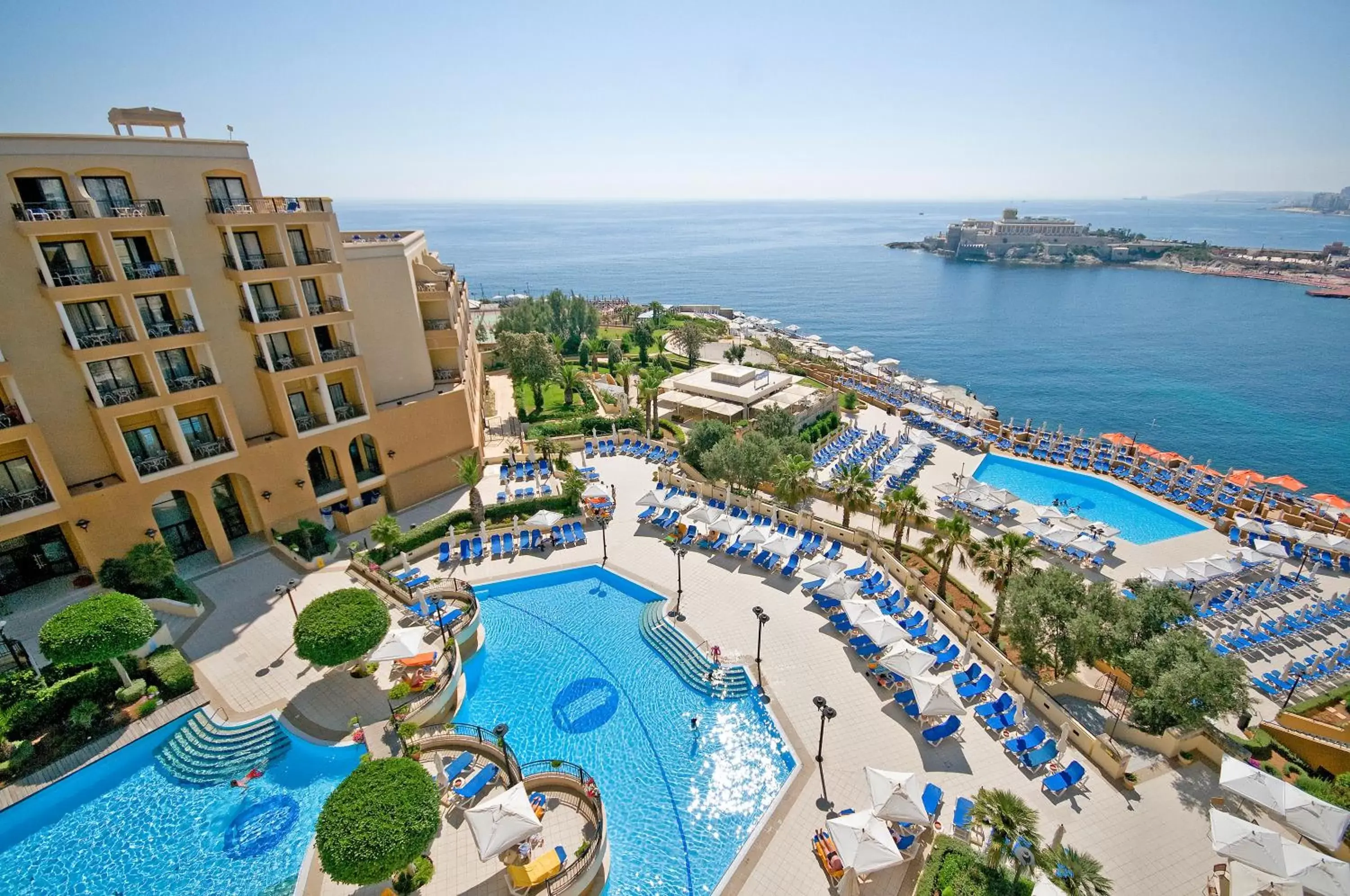 Area and facilities, Pool View in Corinthia Hotel St. George’s Bay