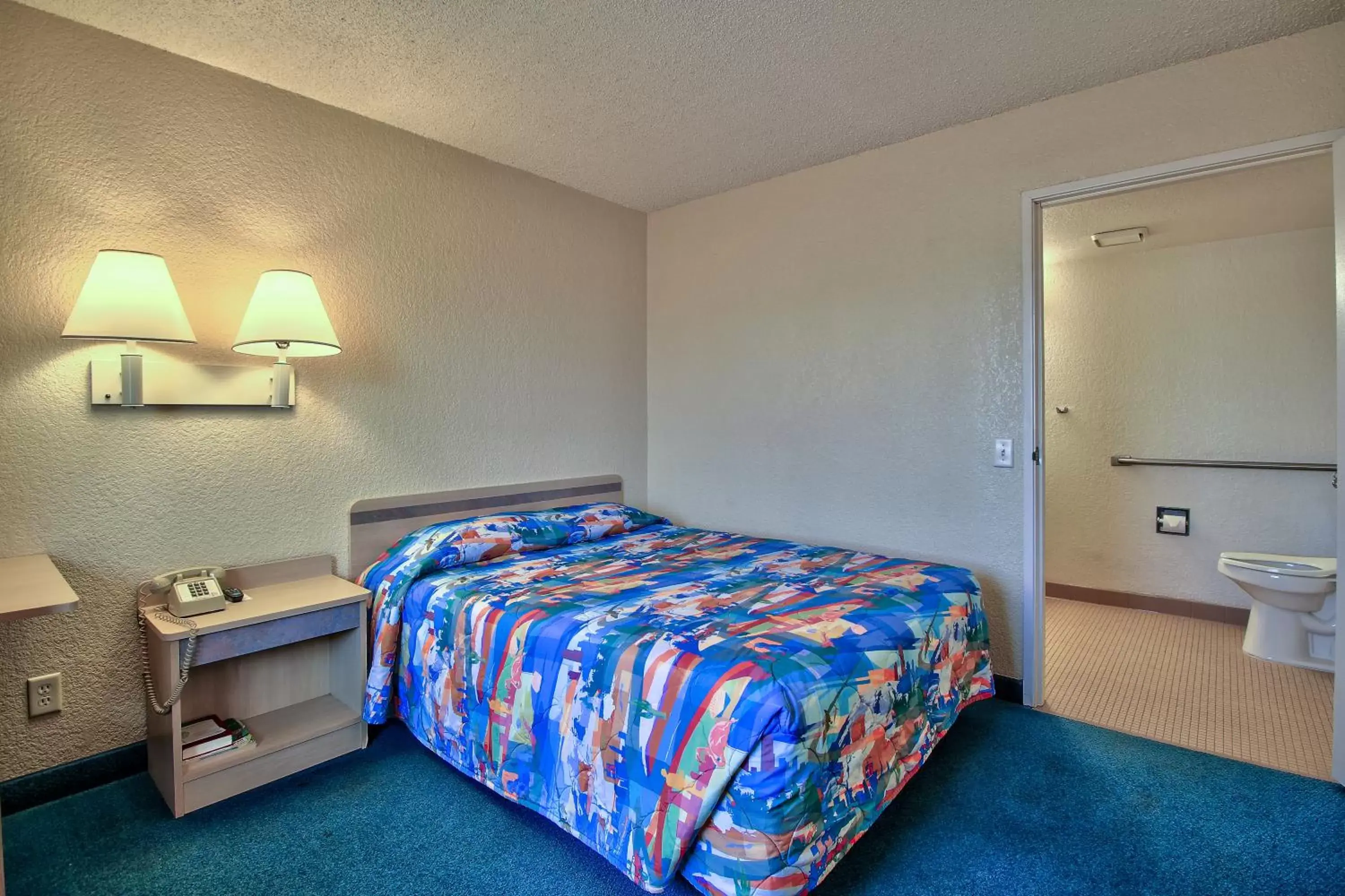 Bed in Motel 6-Yuma, AZ - East
