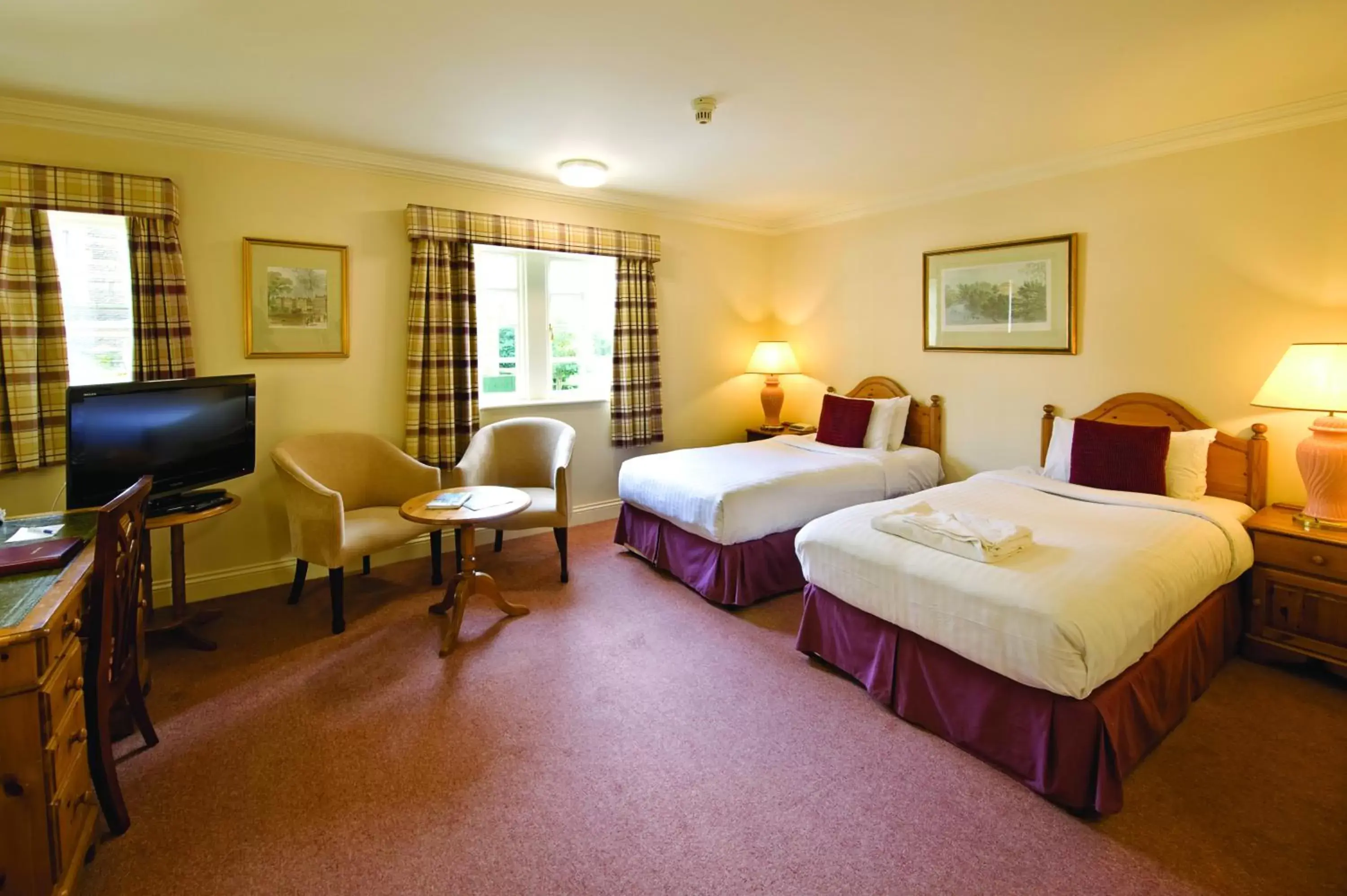 Bedroom in Orton Hall Hotel & Spa