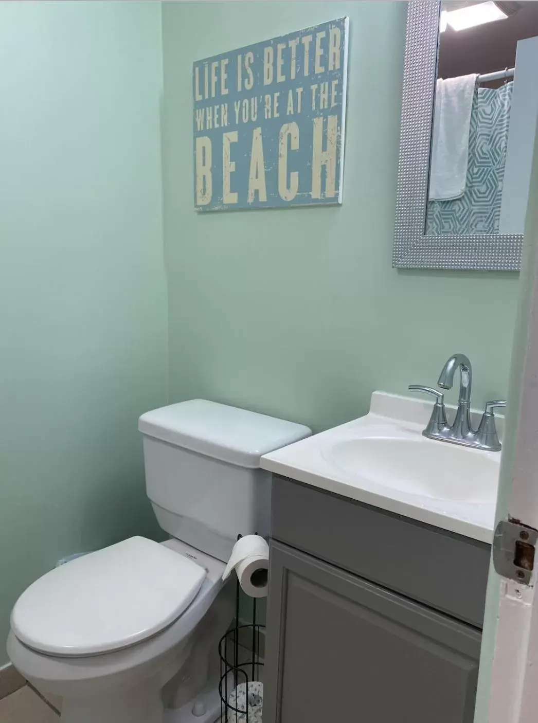 Bathroom in The Beach House - Treasure Island