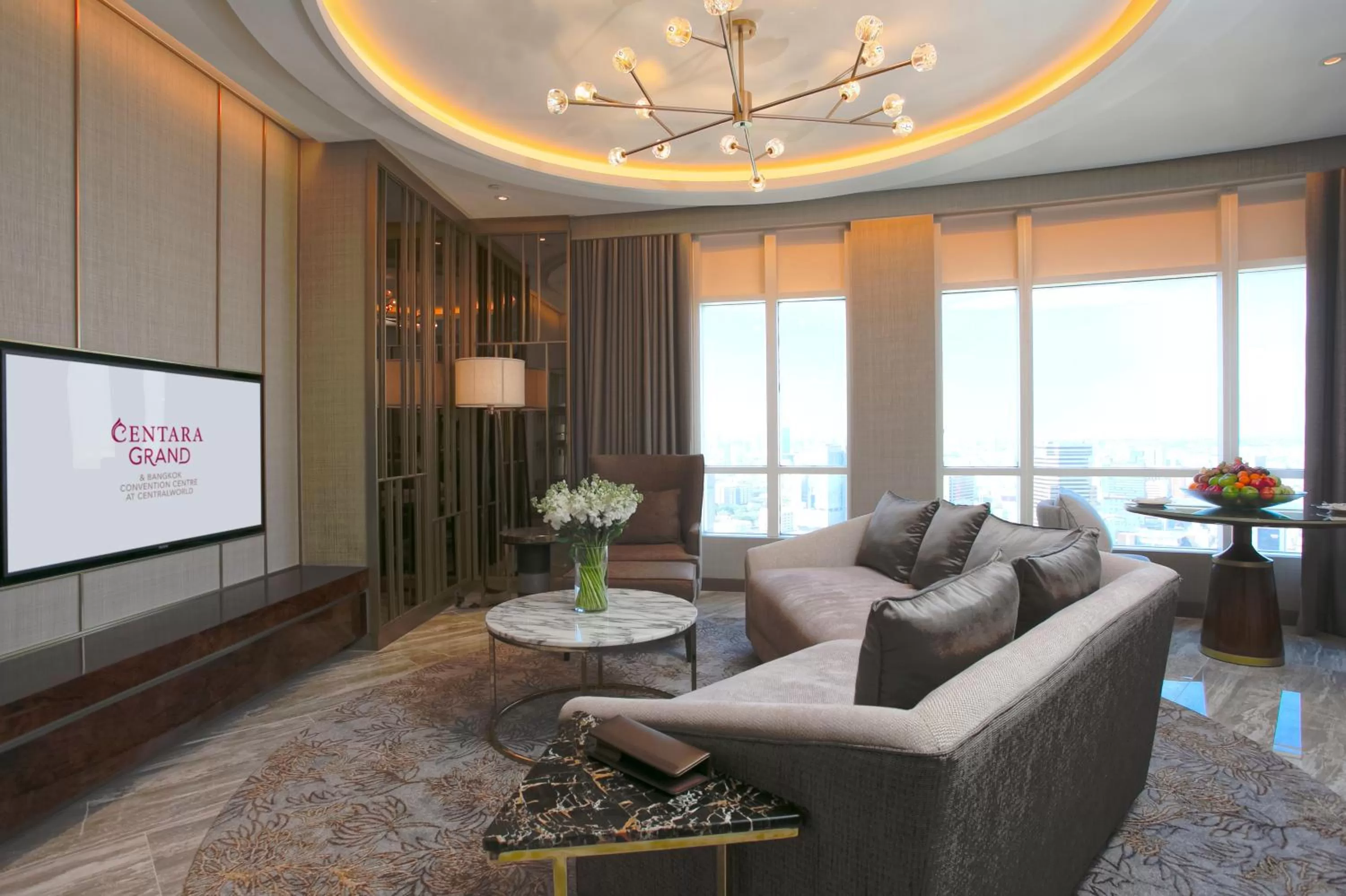 Living room in Centara Grand At CentralWorld