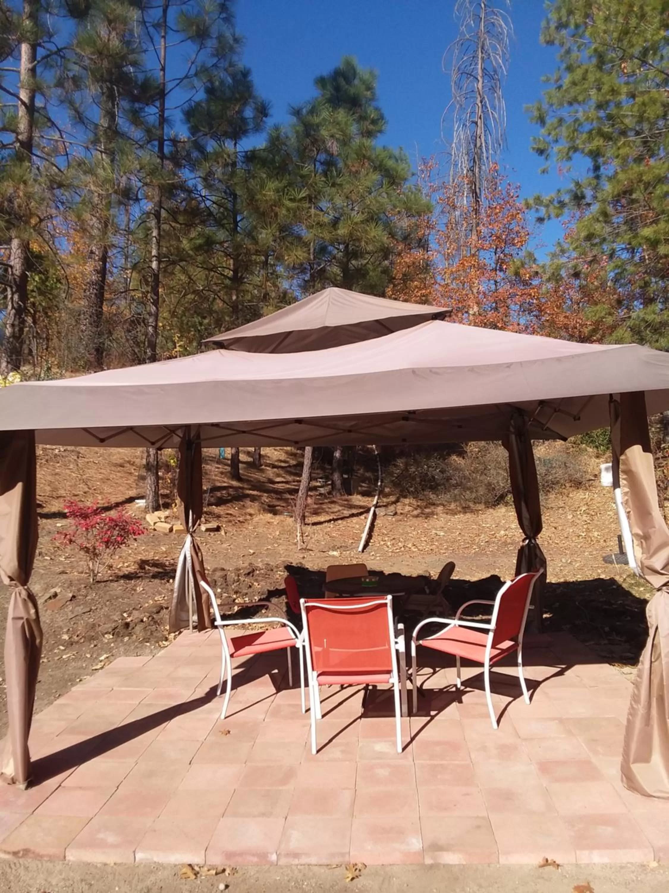 Patio in Yosemite Paradise Inn
