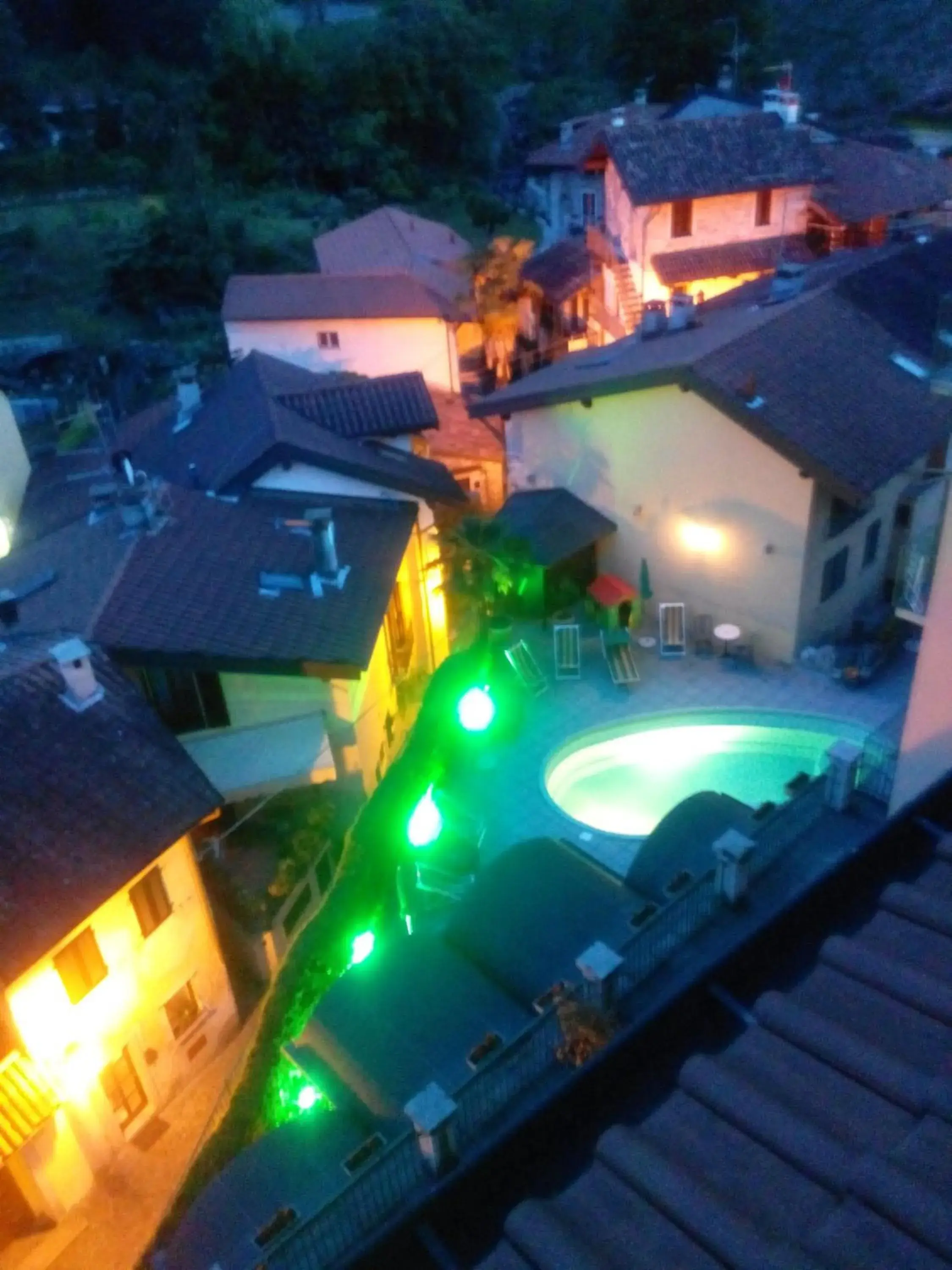 Pool View in Hotel Azalea