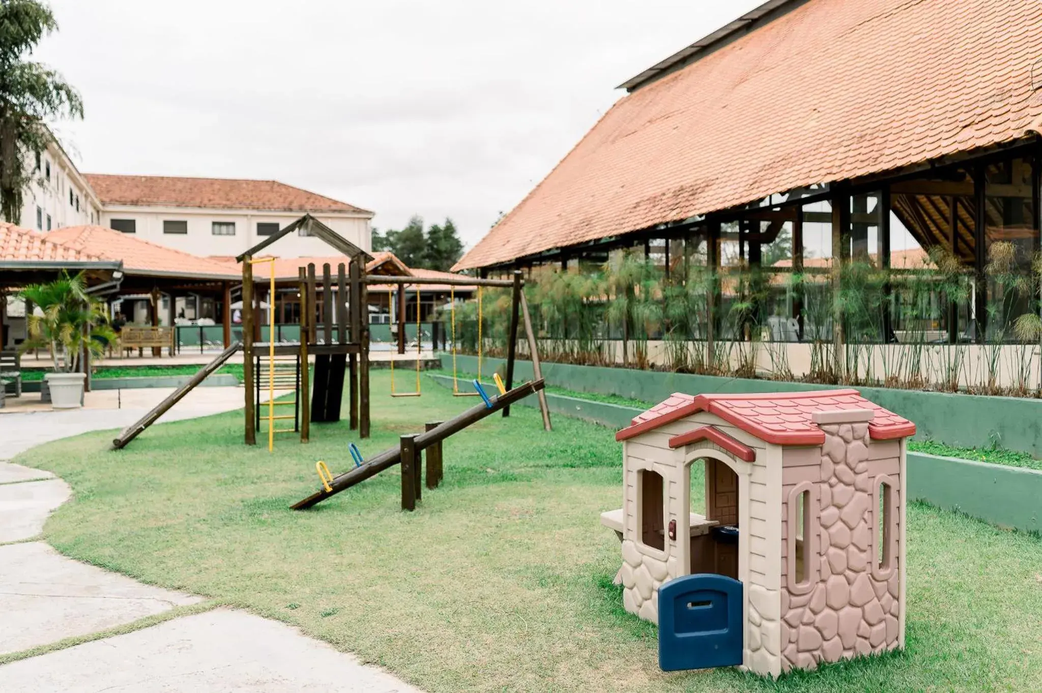 Children play ground, Children's Play Area in Guararema Parque Hotel