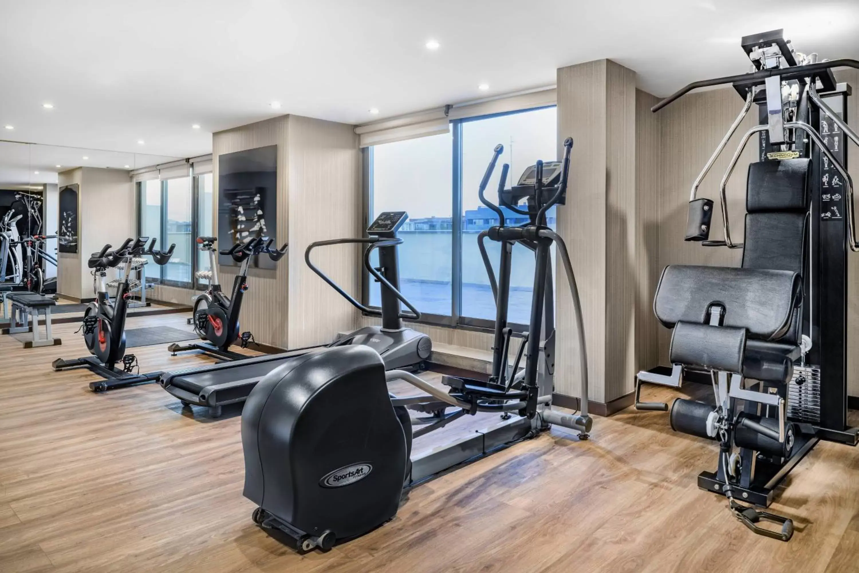Fitness centre/facilities, Fitness Center/Facilities in AC Hotel Valencia by Marriott